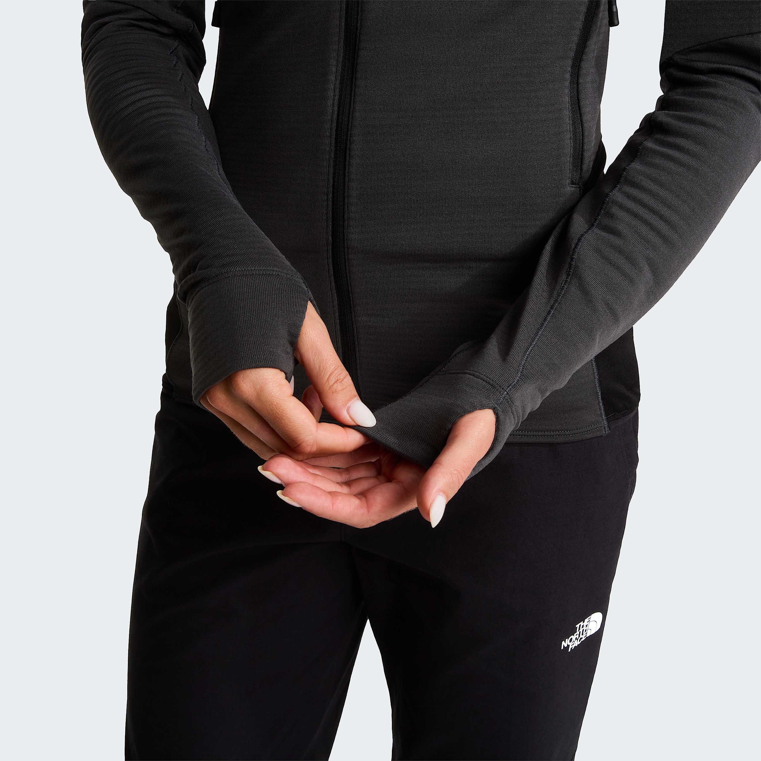 Giacca con cappuccio Bolt Polartec Power Grid da donna TNF ALT9