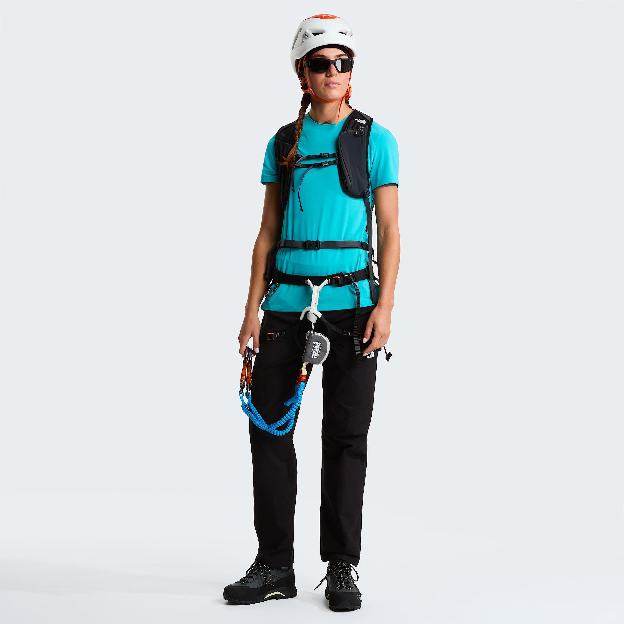 Womens Lightning Alpine TShirt TNF Galactic Blue ALT5