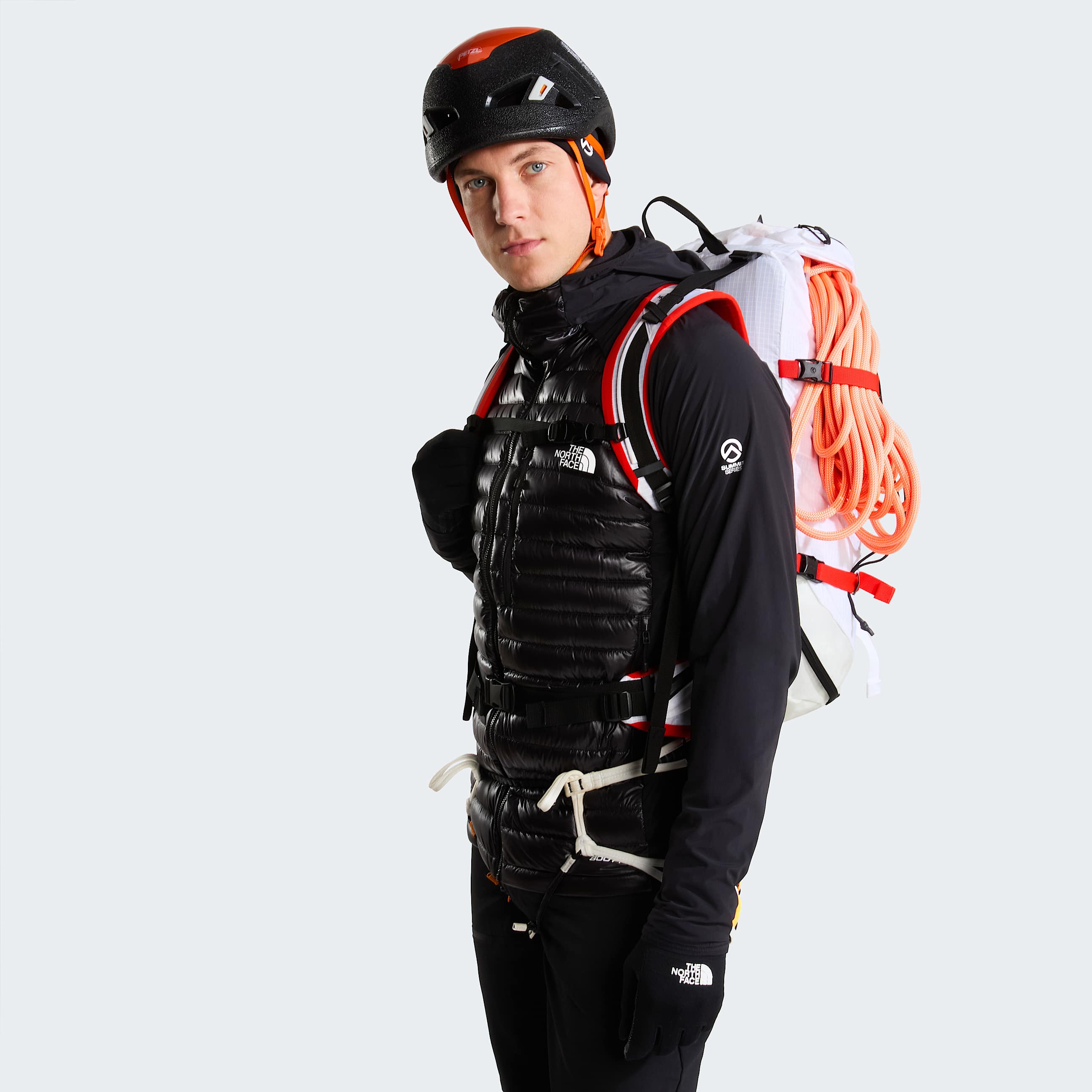 Giacca con cappuccio Summit Breithorn Lightweight Hybrid da uomo TNF ALT9