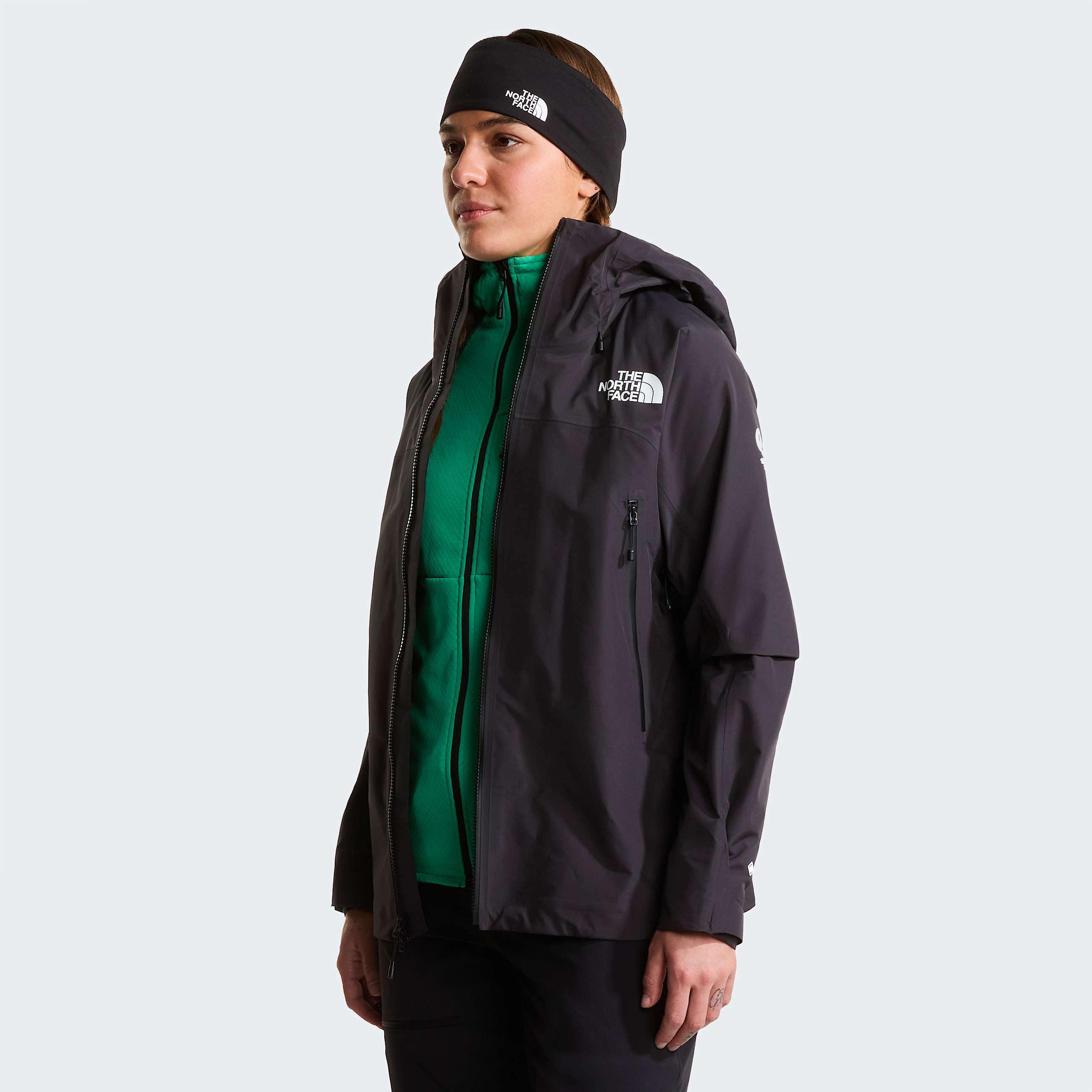 Womens Summit Cayesh GORETEX Pro Jacket TNF TNF Black ALT4