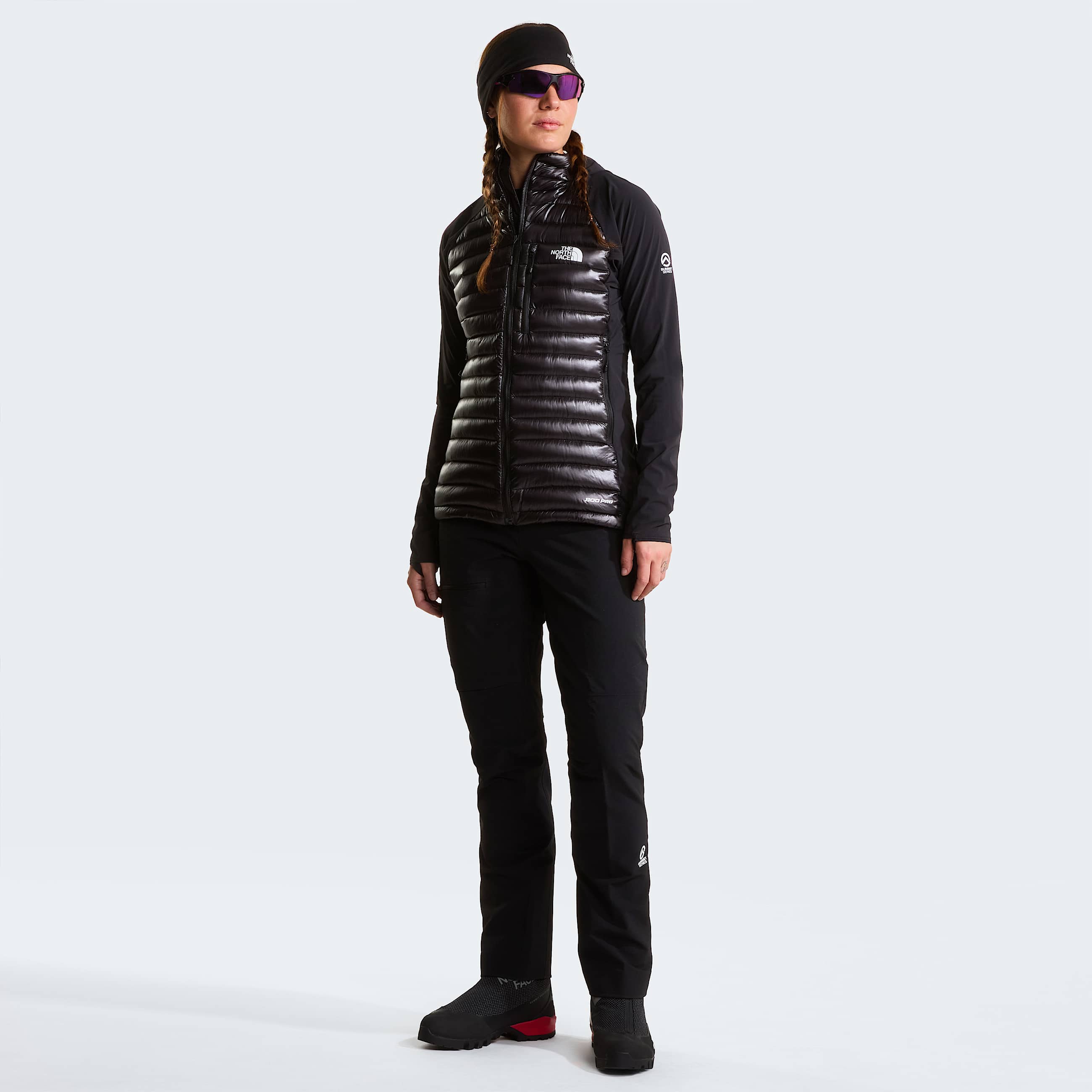 Giacca con cappuccio Summit Breithorn Lightweight Hybrid da donna TNF ALT1