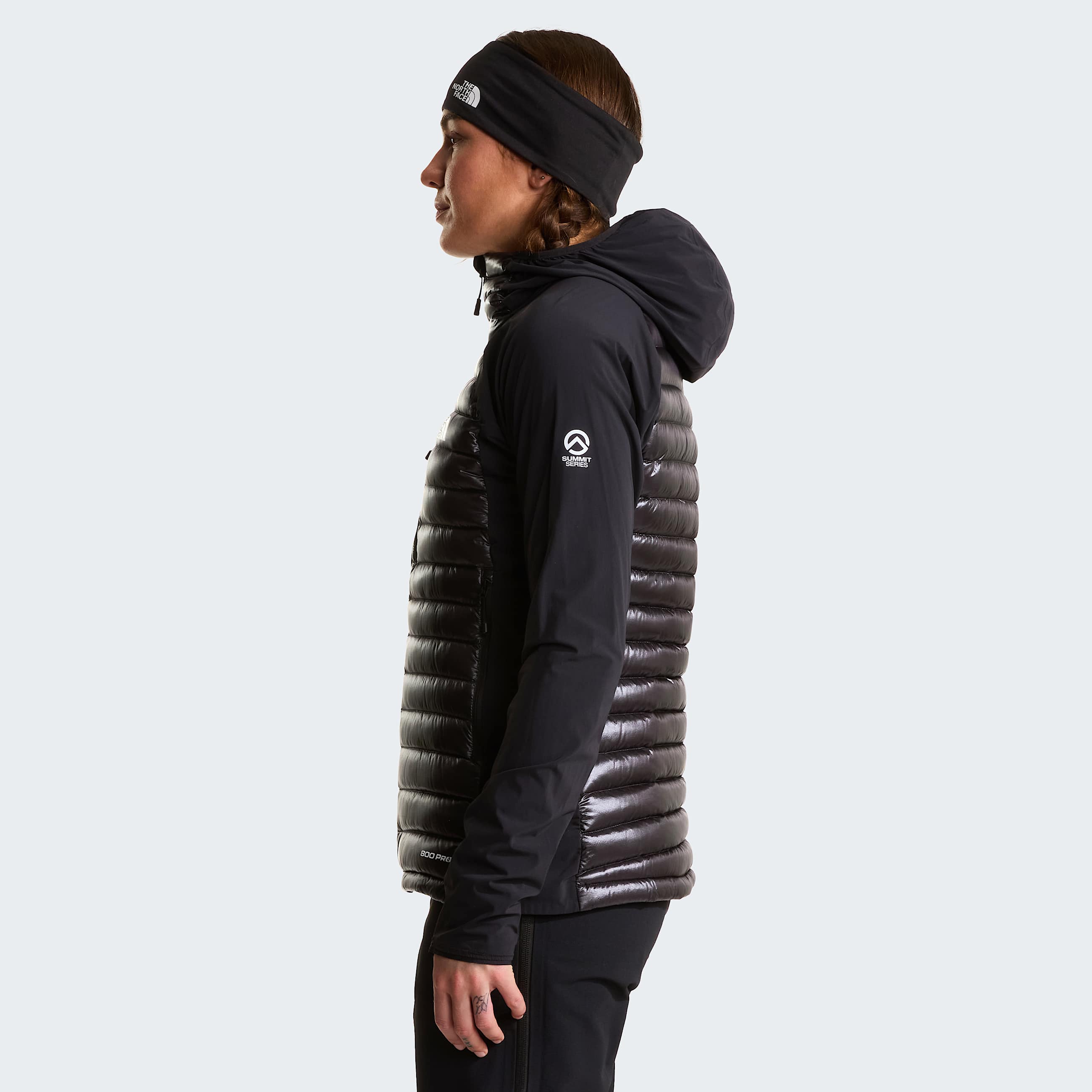 Giacca con cappuccio Summit Breithorn Lightweight Hybrid da donna TNF ALT2