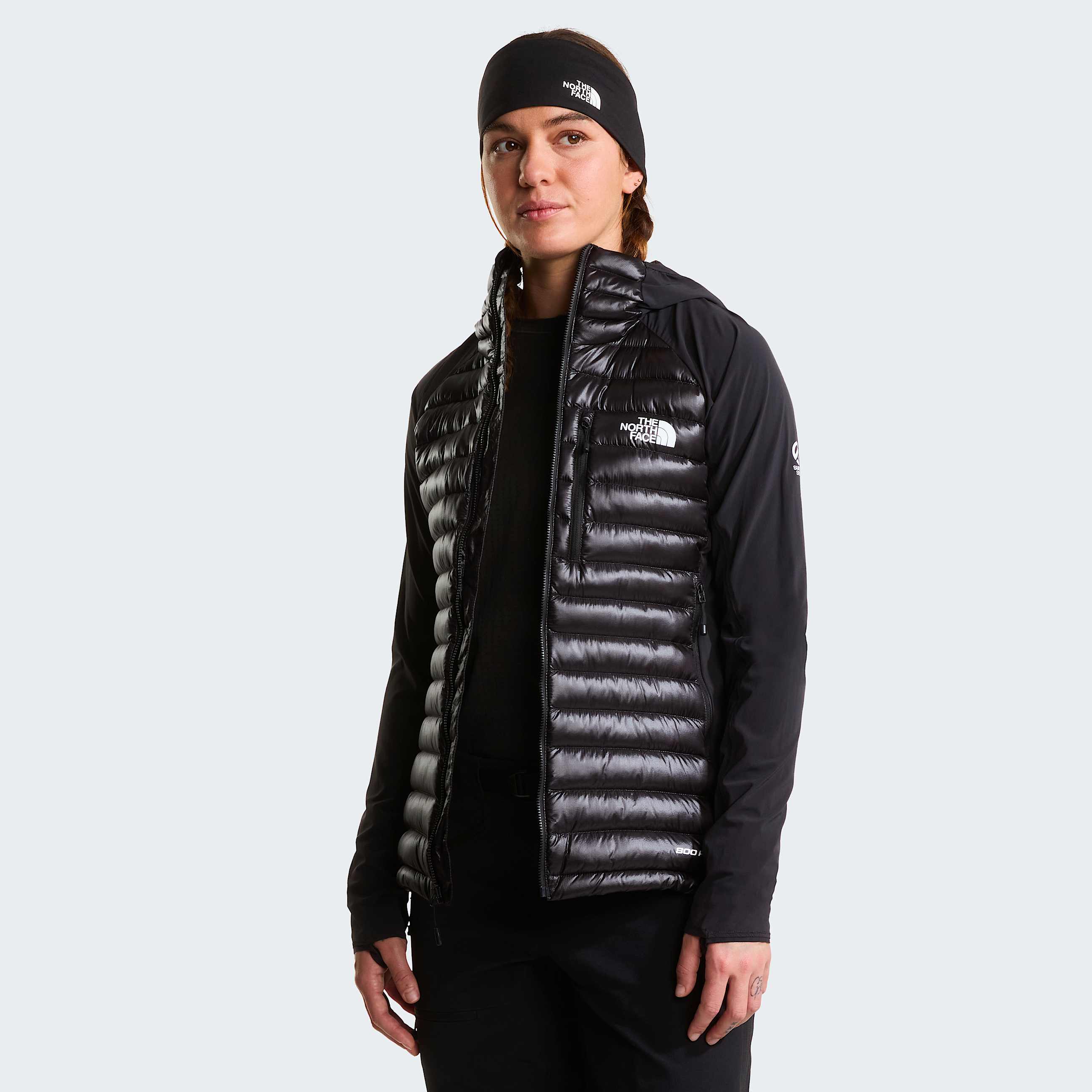 Giacca con cappuccio Summit Breithorn Lightweight Hybrid da donna TNF ALT4