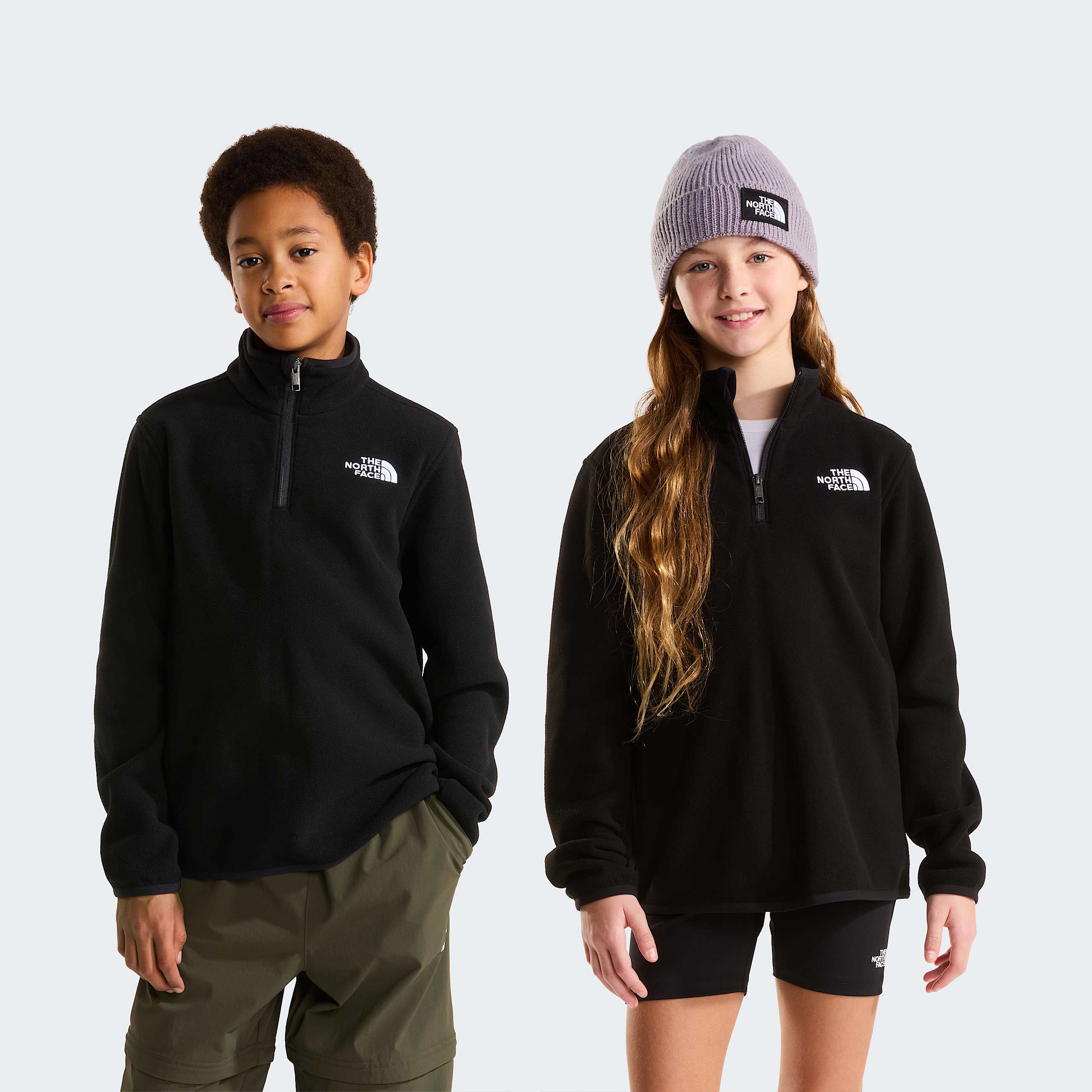 Teens Glacier 14 Zip Fleece TNF HERO