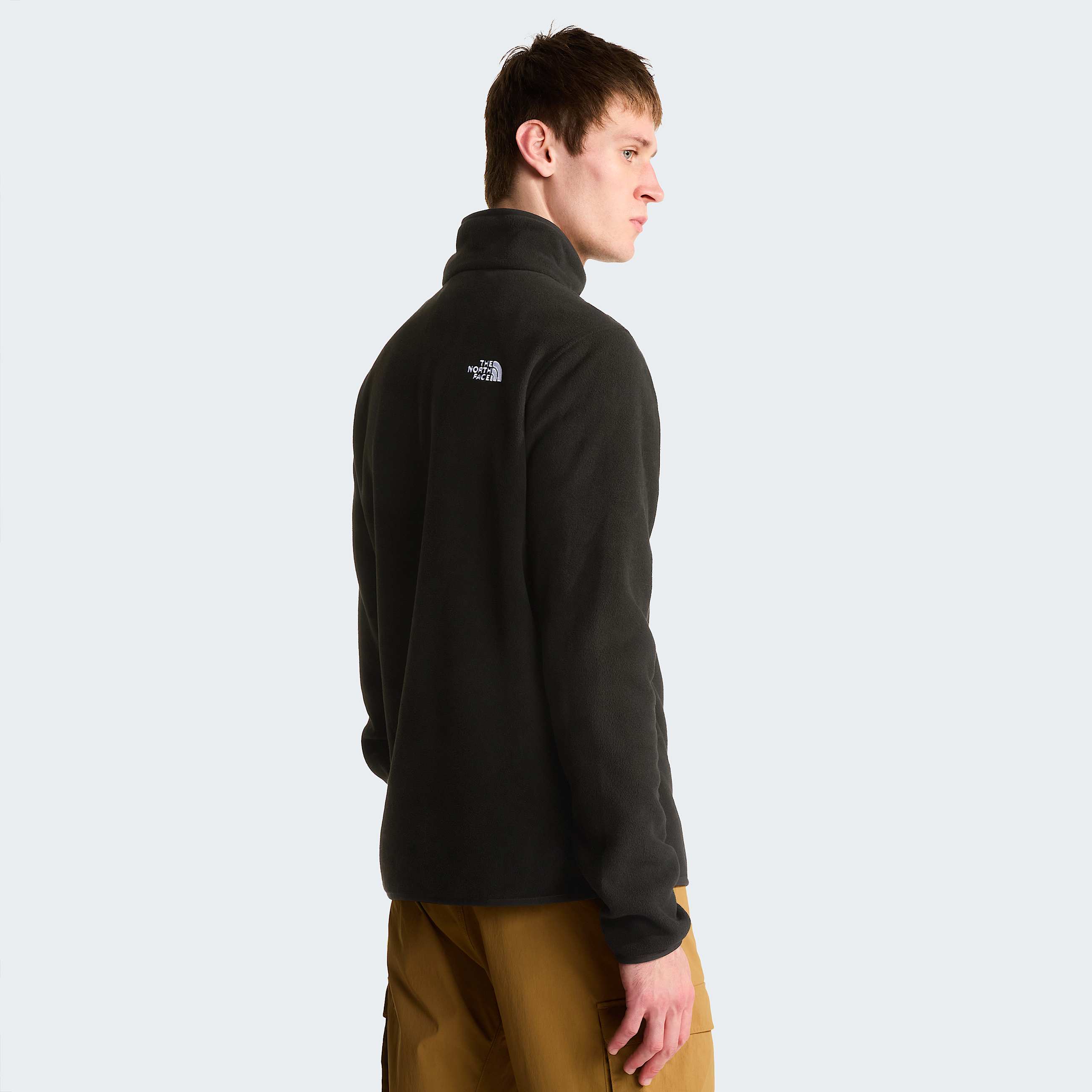 Pile Glacier con cerniera a 14 da uomo TNF TNF Black ALT3