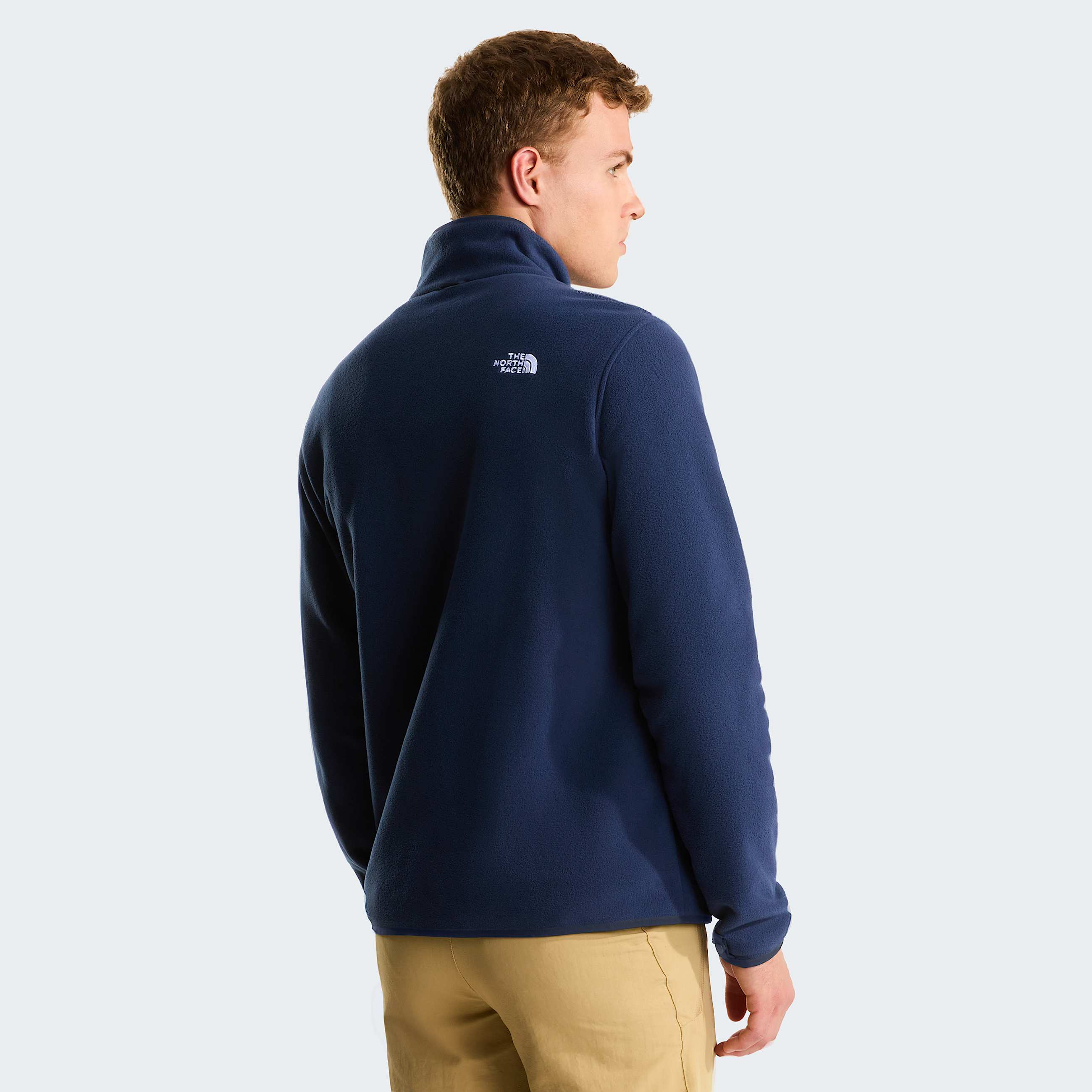 Pile Glacier con cerniera integrale da uomo TNF Summit Navy ALT3