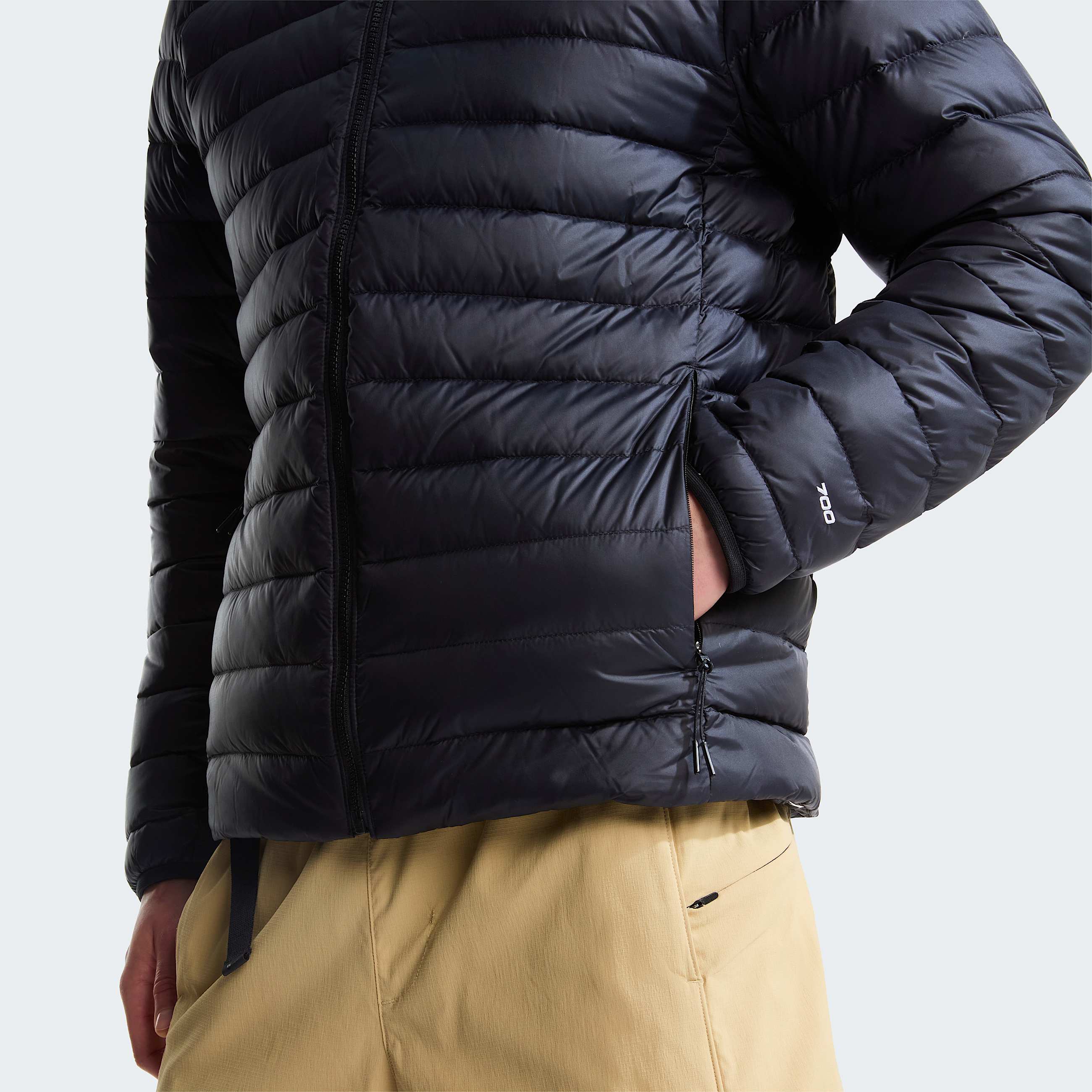 Classicdonsjas met capuchon voor heren TNF TNF Black ALT6