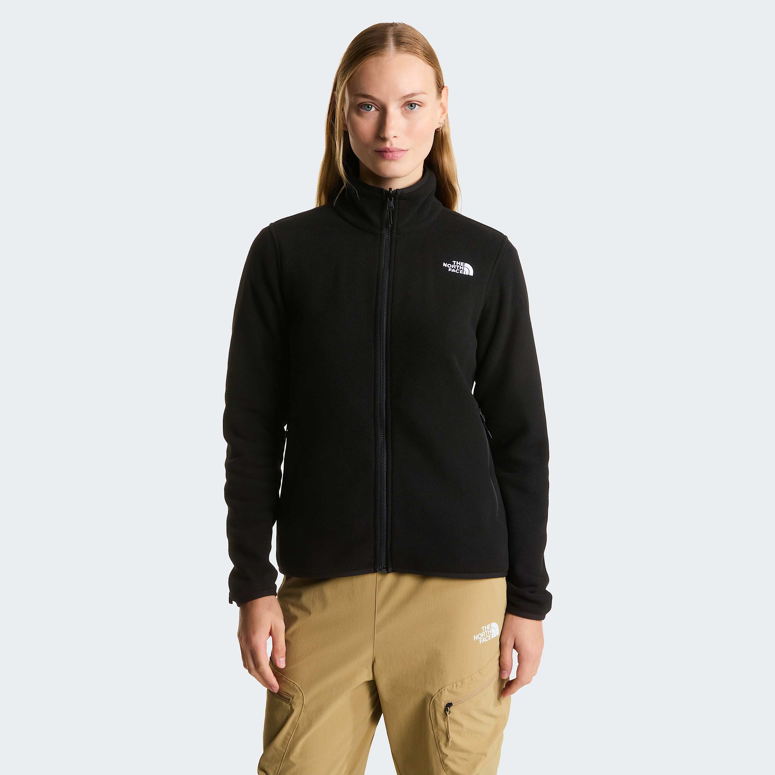 Casaco polar Glacier para mulher TNF TNF Black HERO