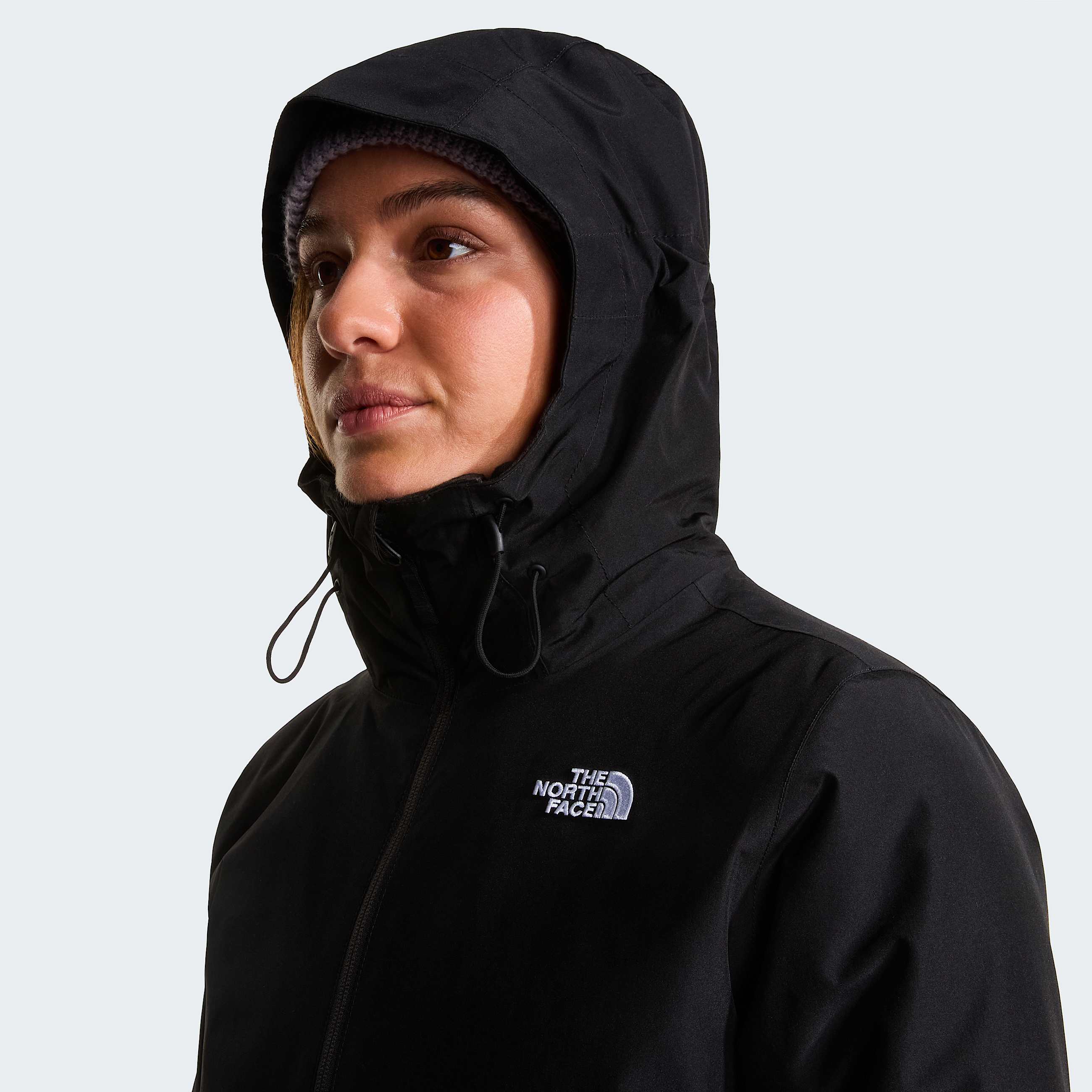 Womens Carto Mono Triclimate 3in1 Hooded Jacket TNF TNF Black ALT6