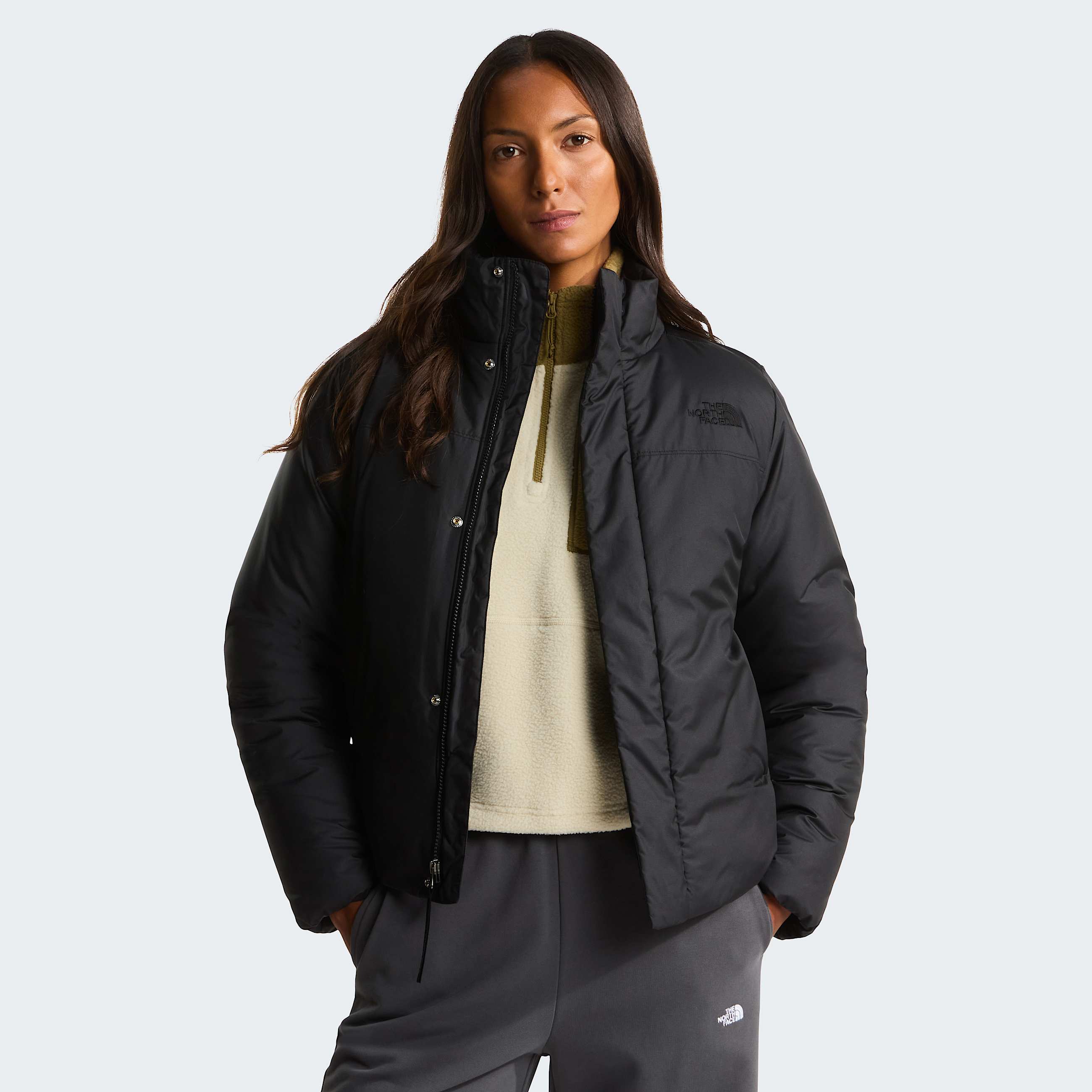 Womens Siurana Jacket TNF TNF BlackAnthracite Grey ALT4