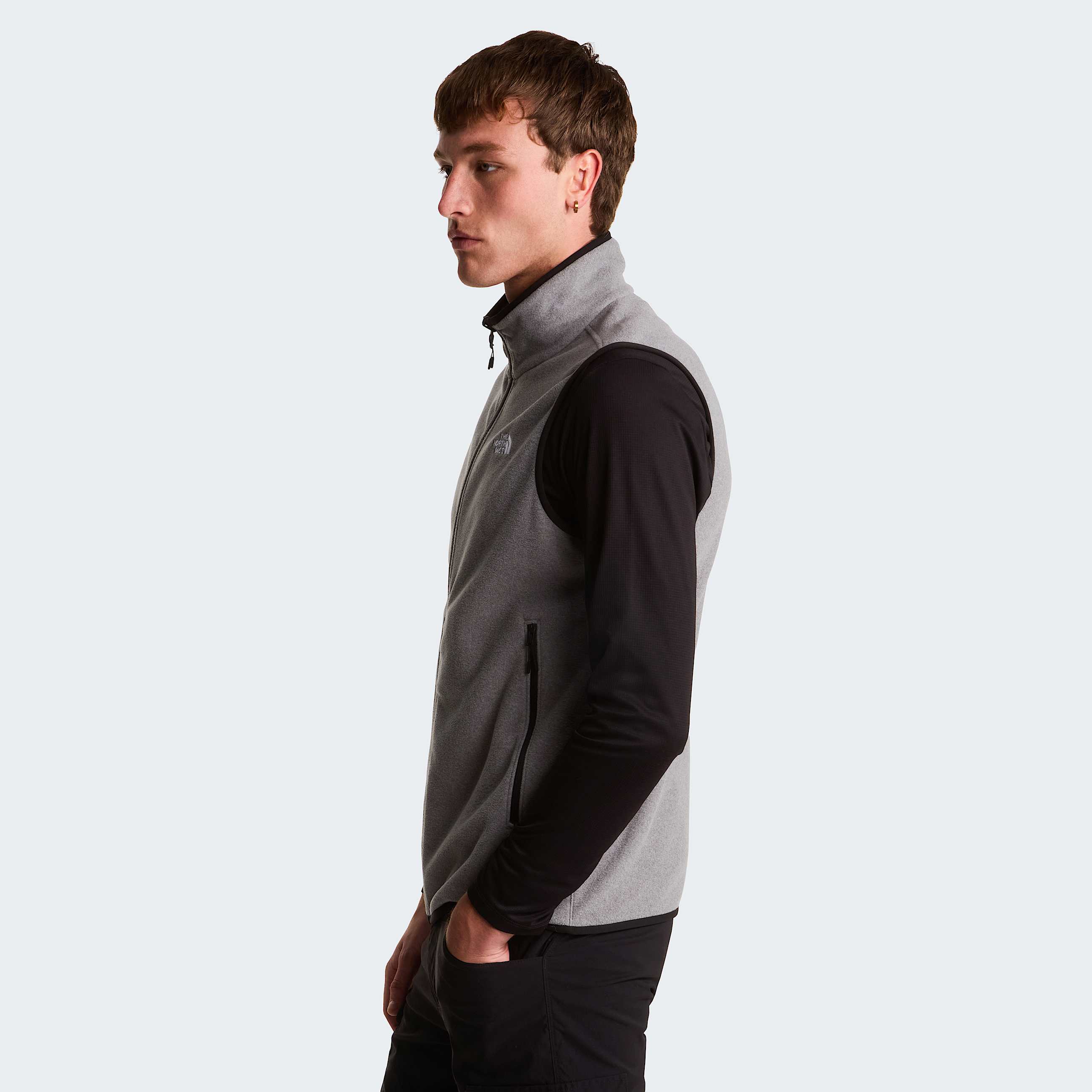 Gilet in pile Glacier da uomo TNF ALT2