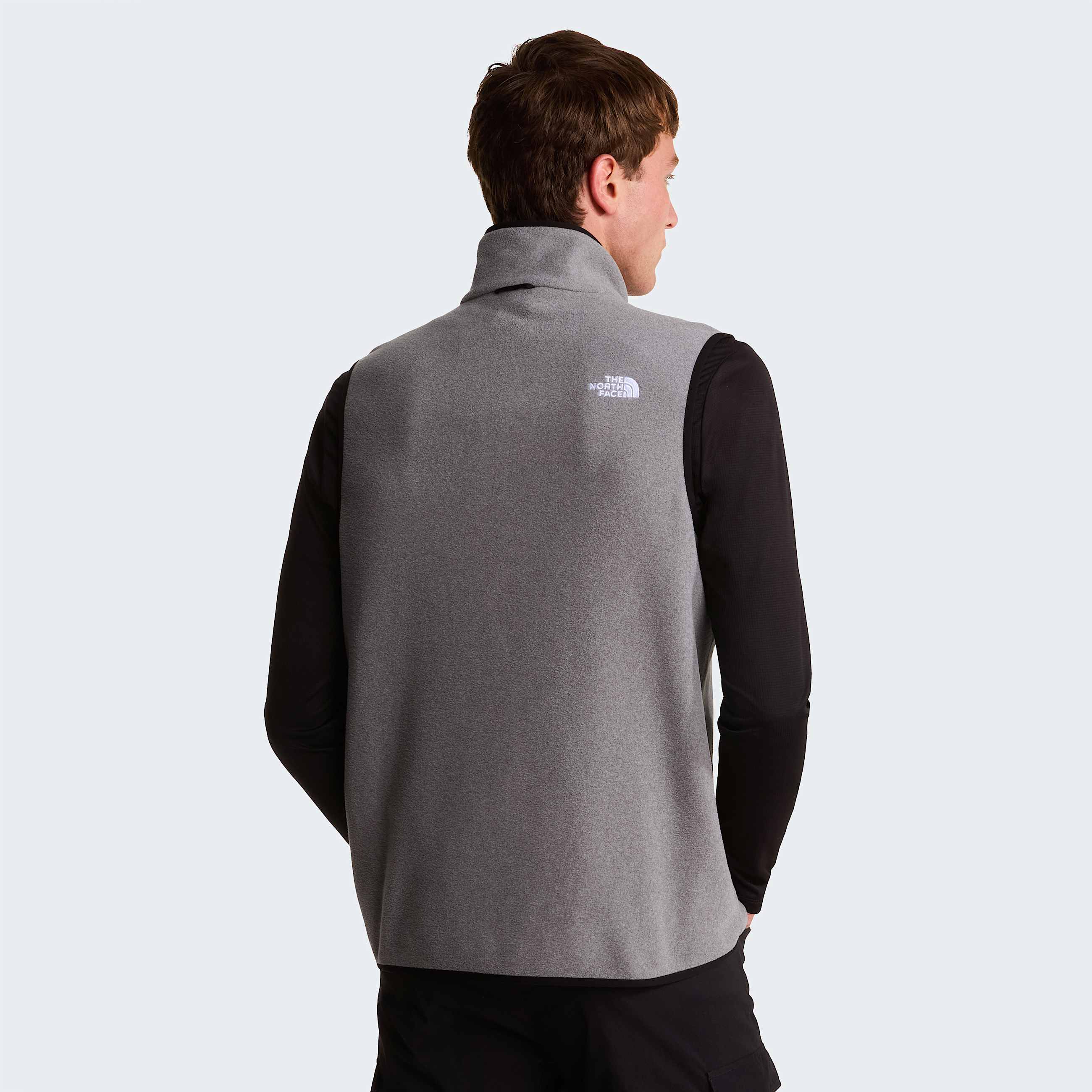 Gilet in pile Glacier da uomo TNF ALT3