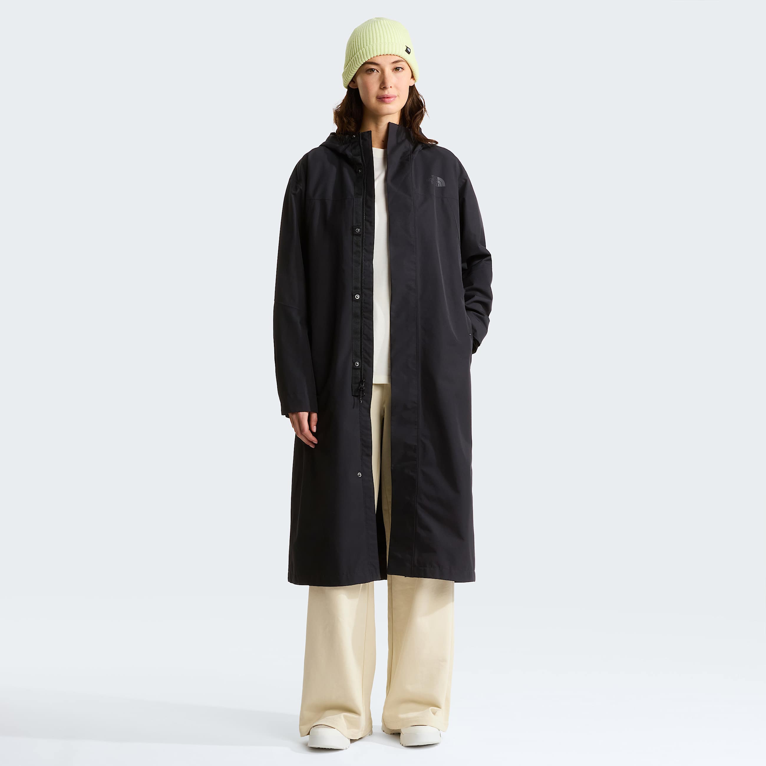 Parka de camada exterior impermevel Nukabira para mulher TNF ALT4