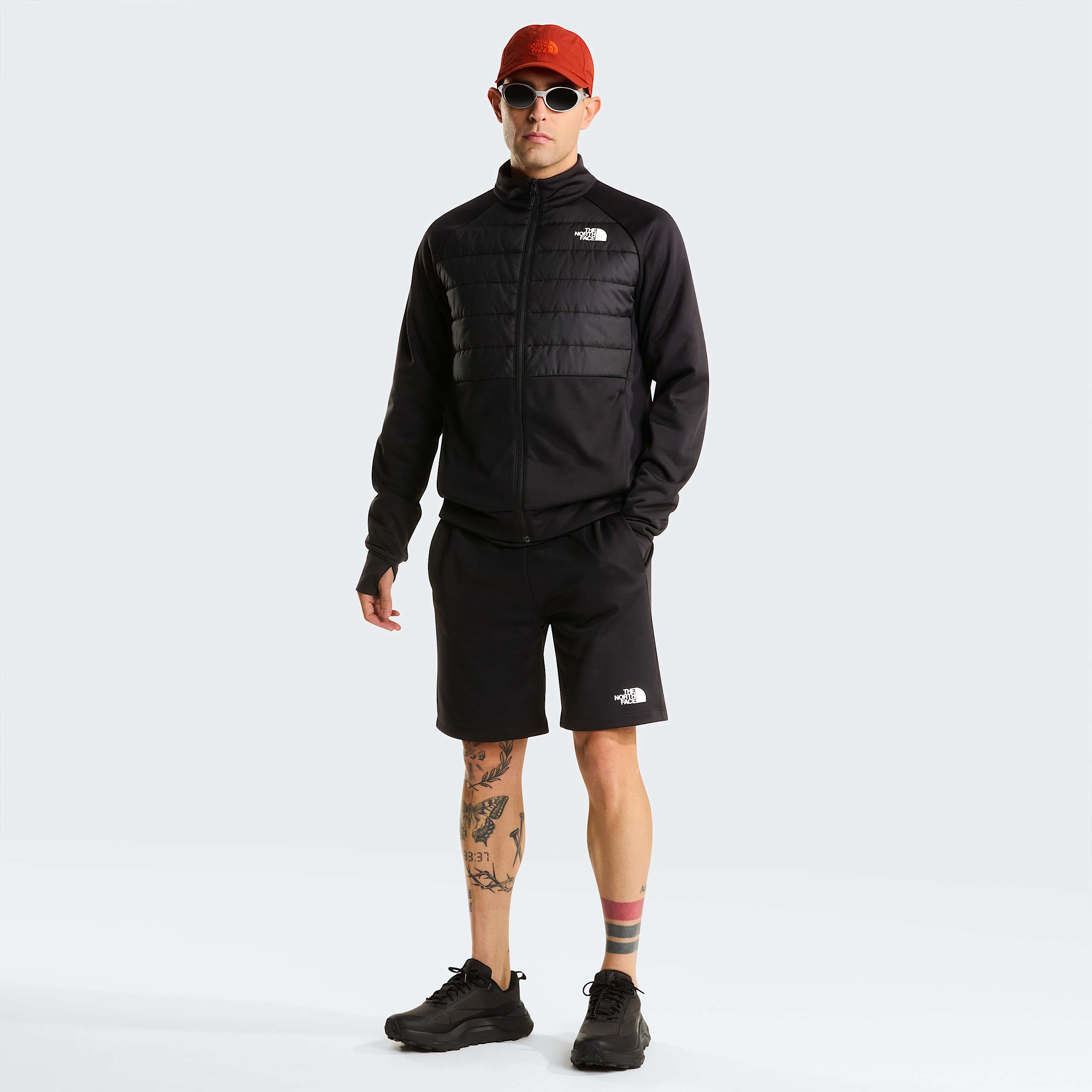 Giacca con cerniera integrale Reaxion 20 Hybrid da uomo TNF ALT1
