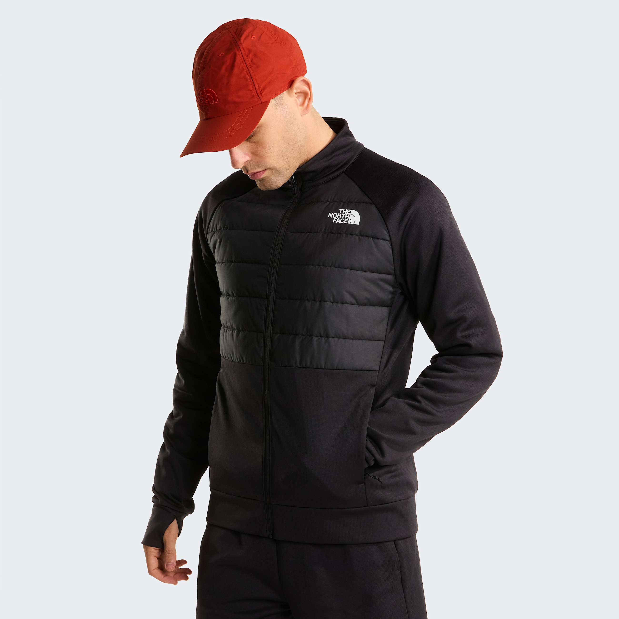 Giacca con cerniera integrale Reaxion 20 Hybrid da uomo TNF HERO