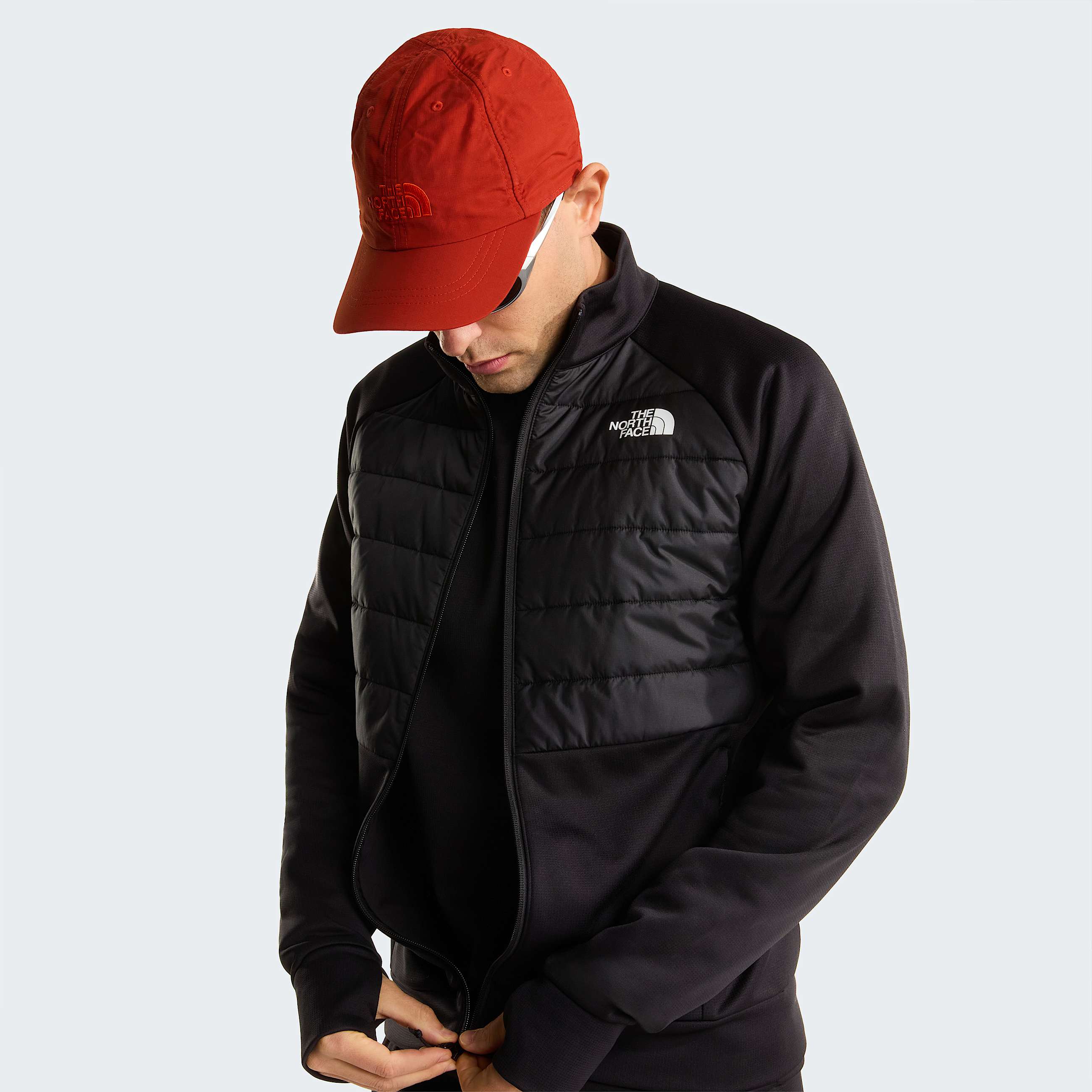 Giacca con cerniera integrale Reaxion 20 Hybrid da uomo TNF ALT8