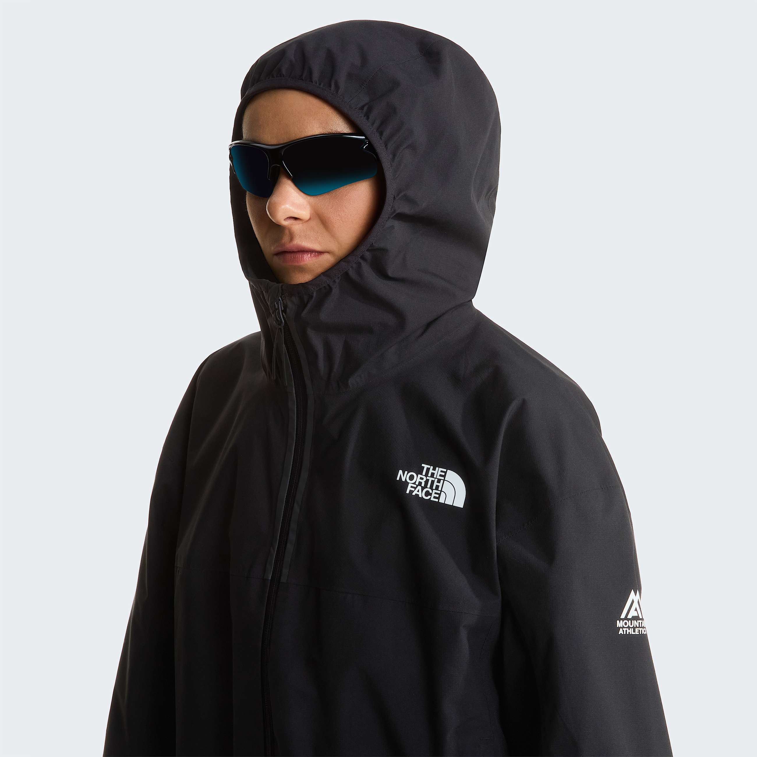 Giacca con cappuccio Mountain Athletics Rainlit da donna TNF ALT5