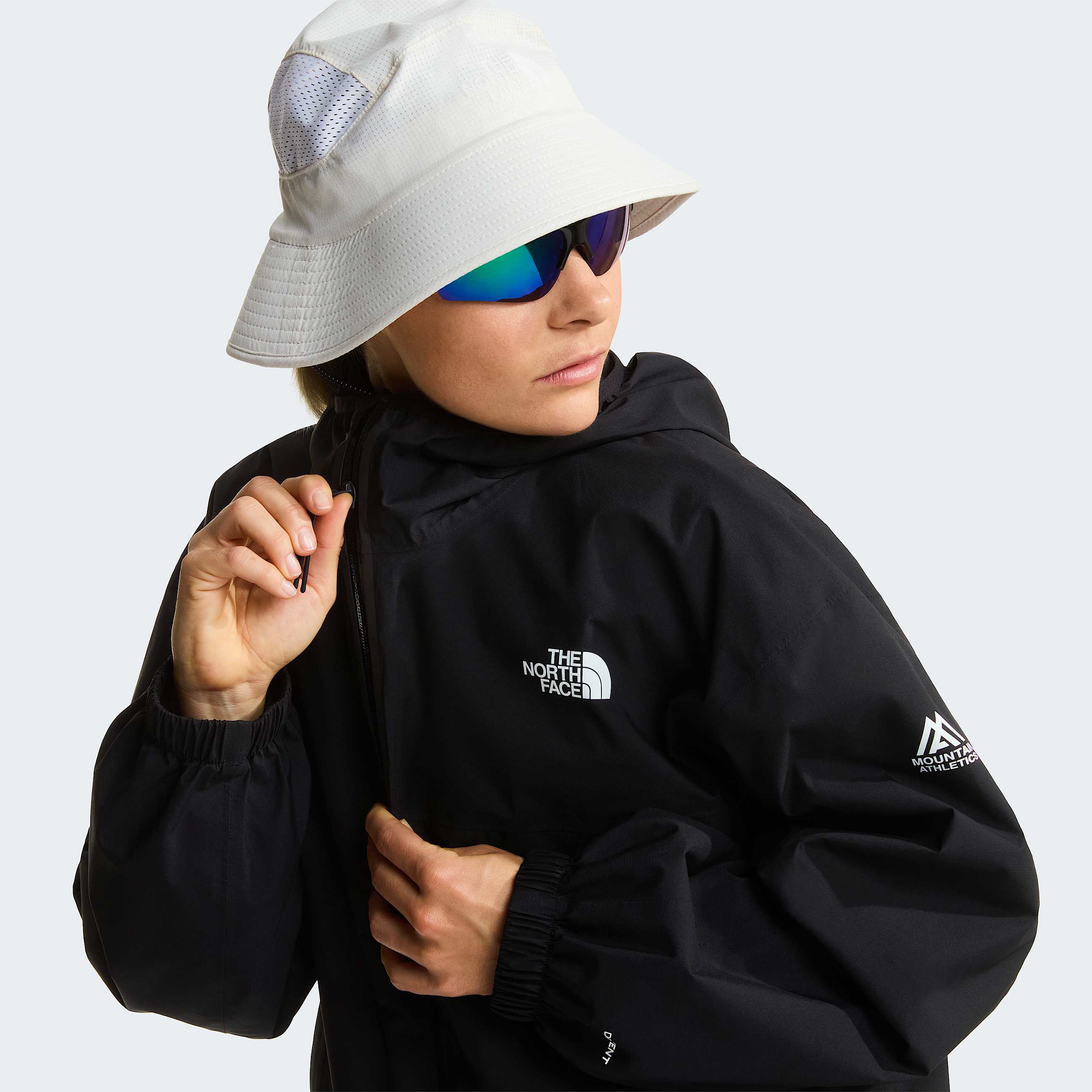 Giacca con cappuccio Mountain Athletics Rainlit da donna TNF ALT7