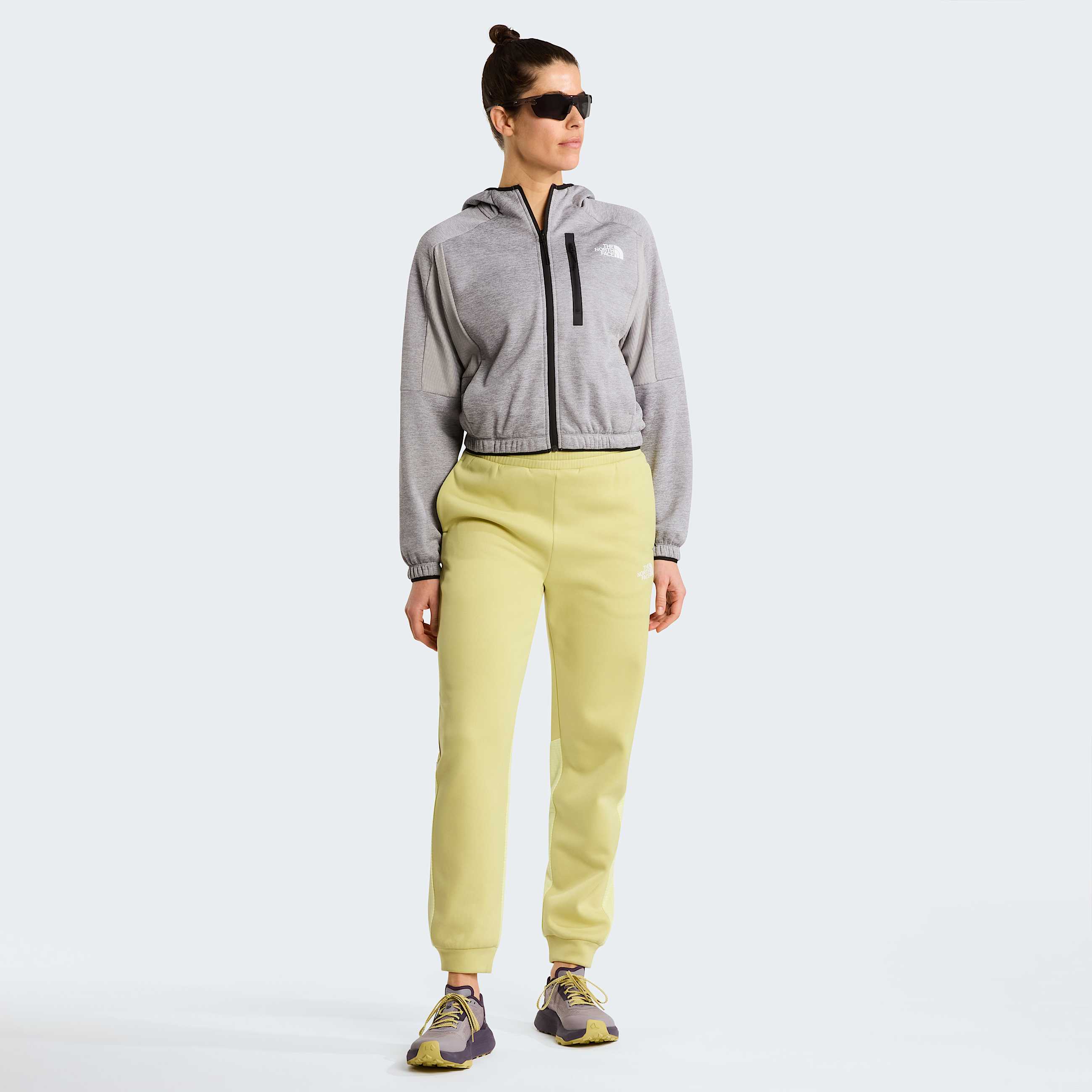 Womens Mountain Athletics FullZip Hooded Fleece TNF ALT1