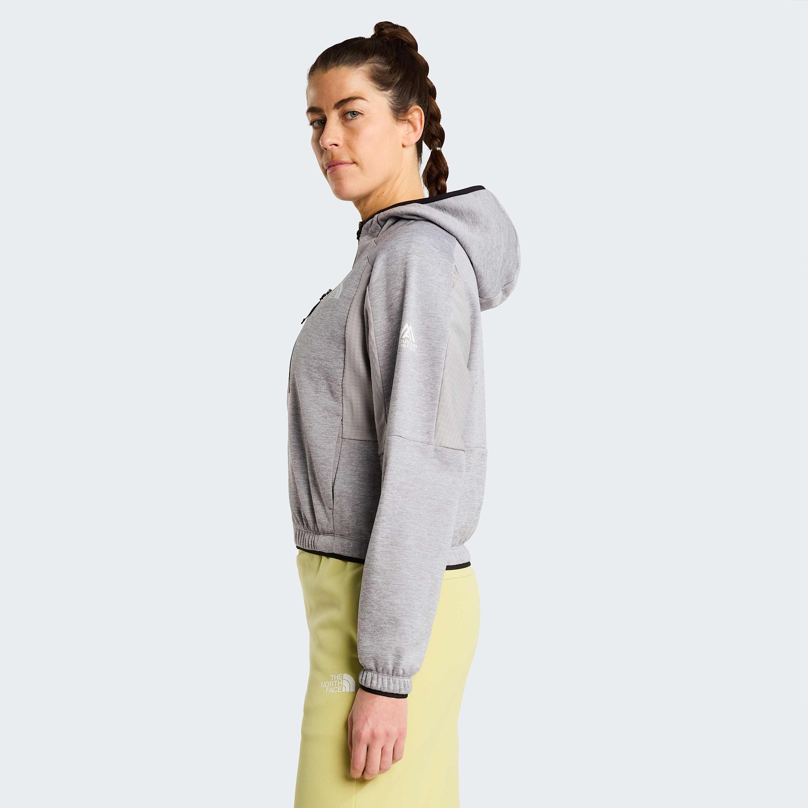 Womens Mountain Athletics FullZip Hooded Fleece TNF ALT2