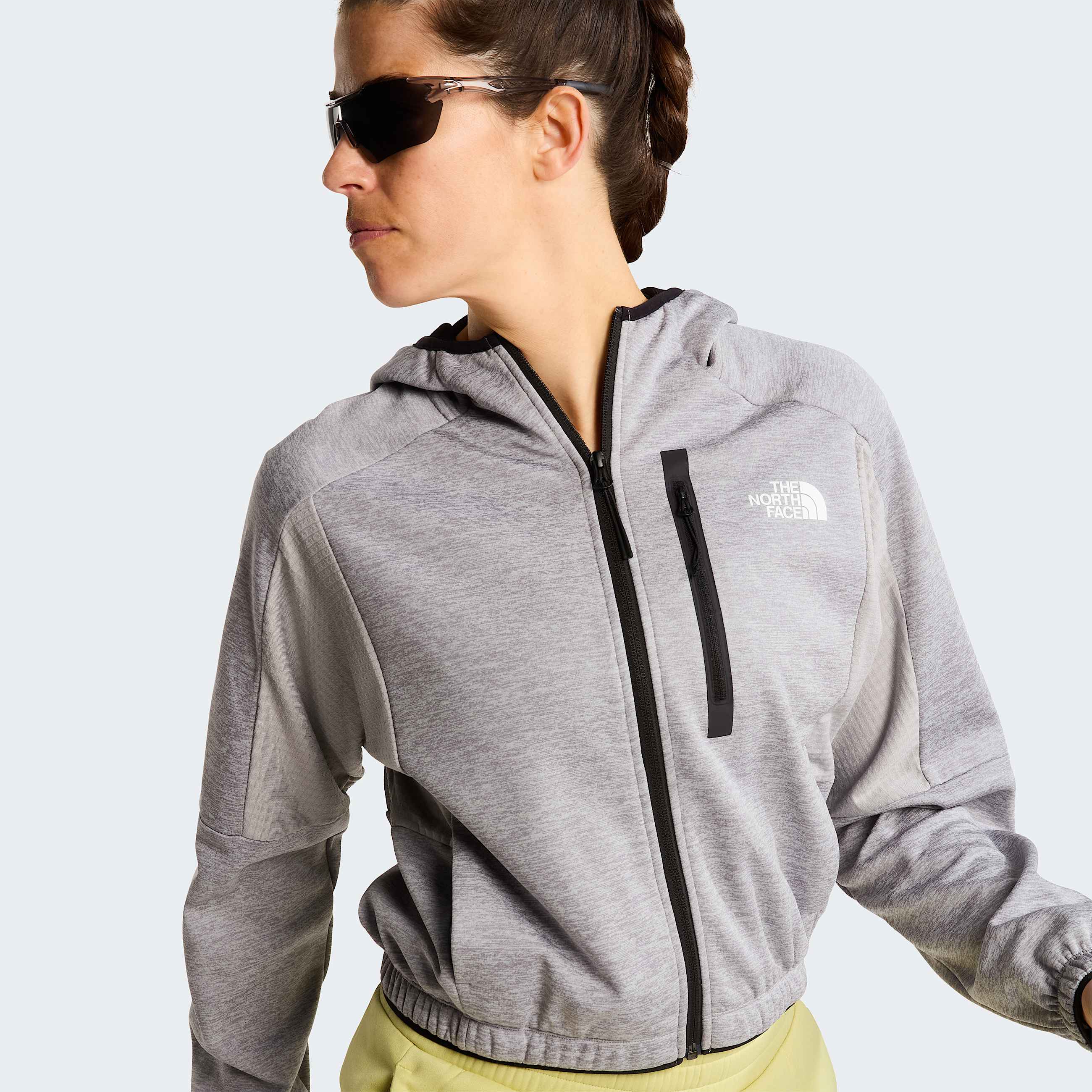 Womens Mountain Athletics FullZip Hooded Fleece TNF ALT8