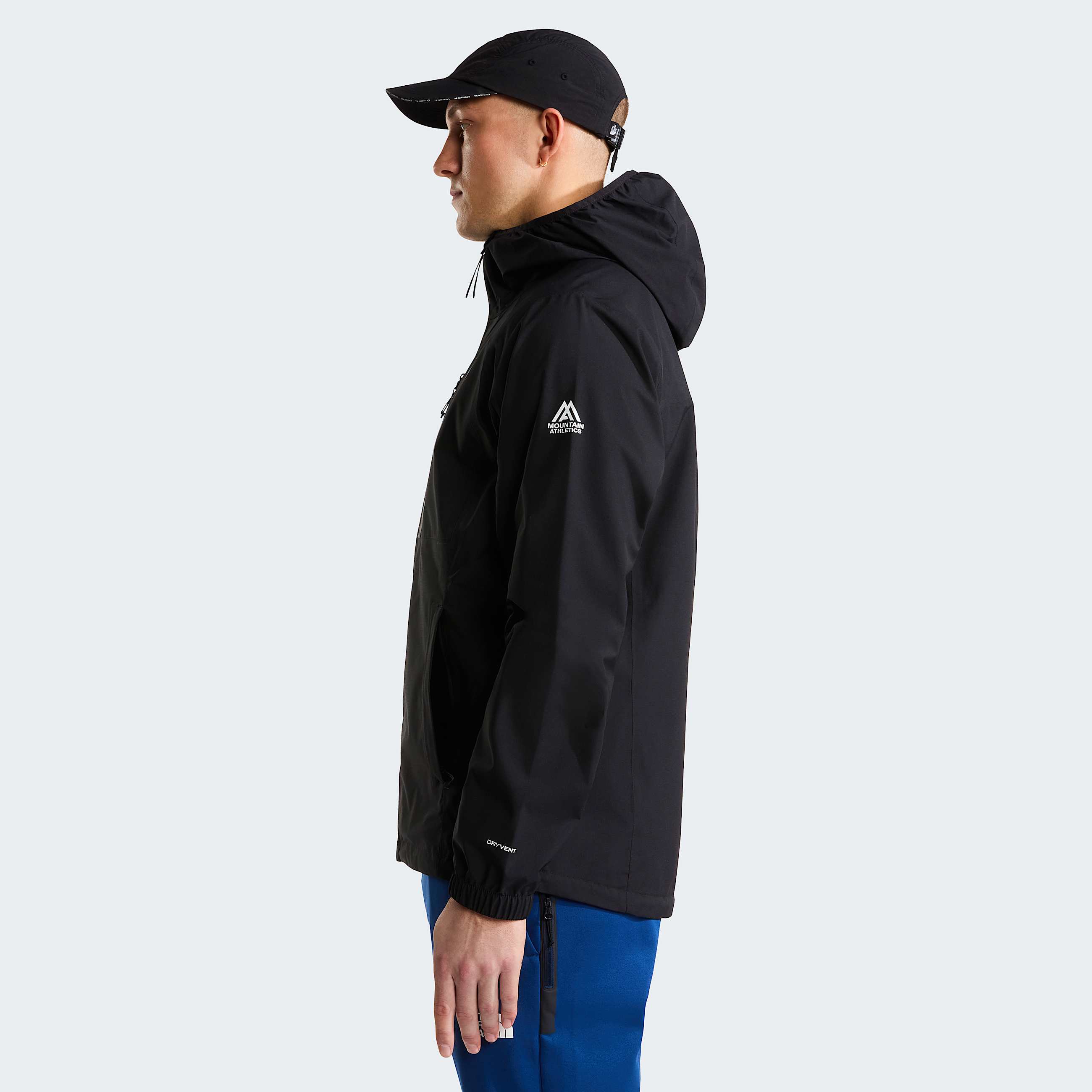 Mens Mountain Athletics Rainlit Hooded Jacket TNF ALT2