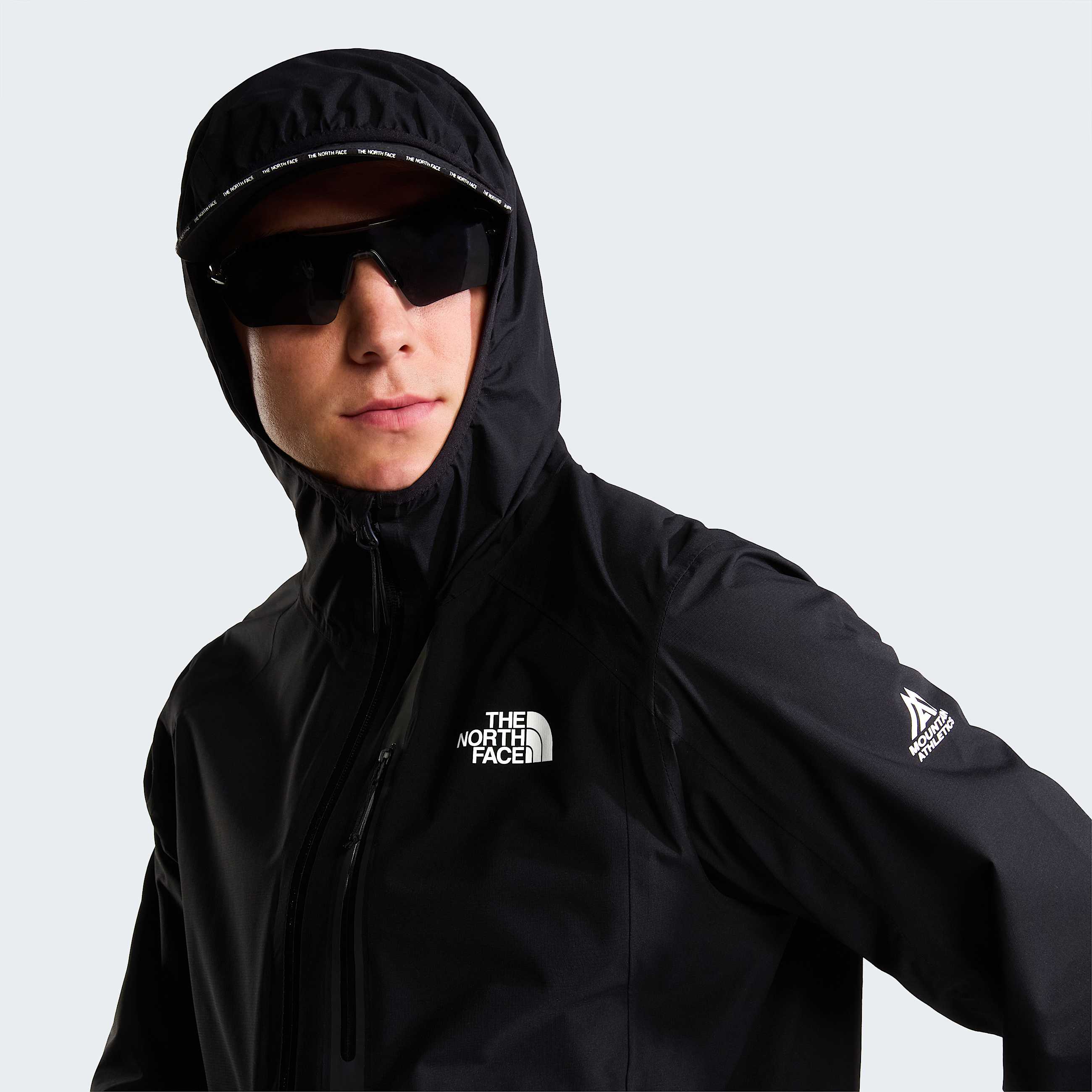 Mens Mountain Athletics Rainlit Hooded Jacket TNF ALT6