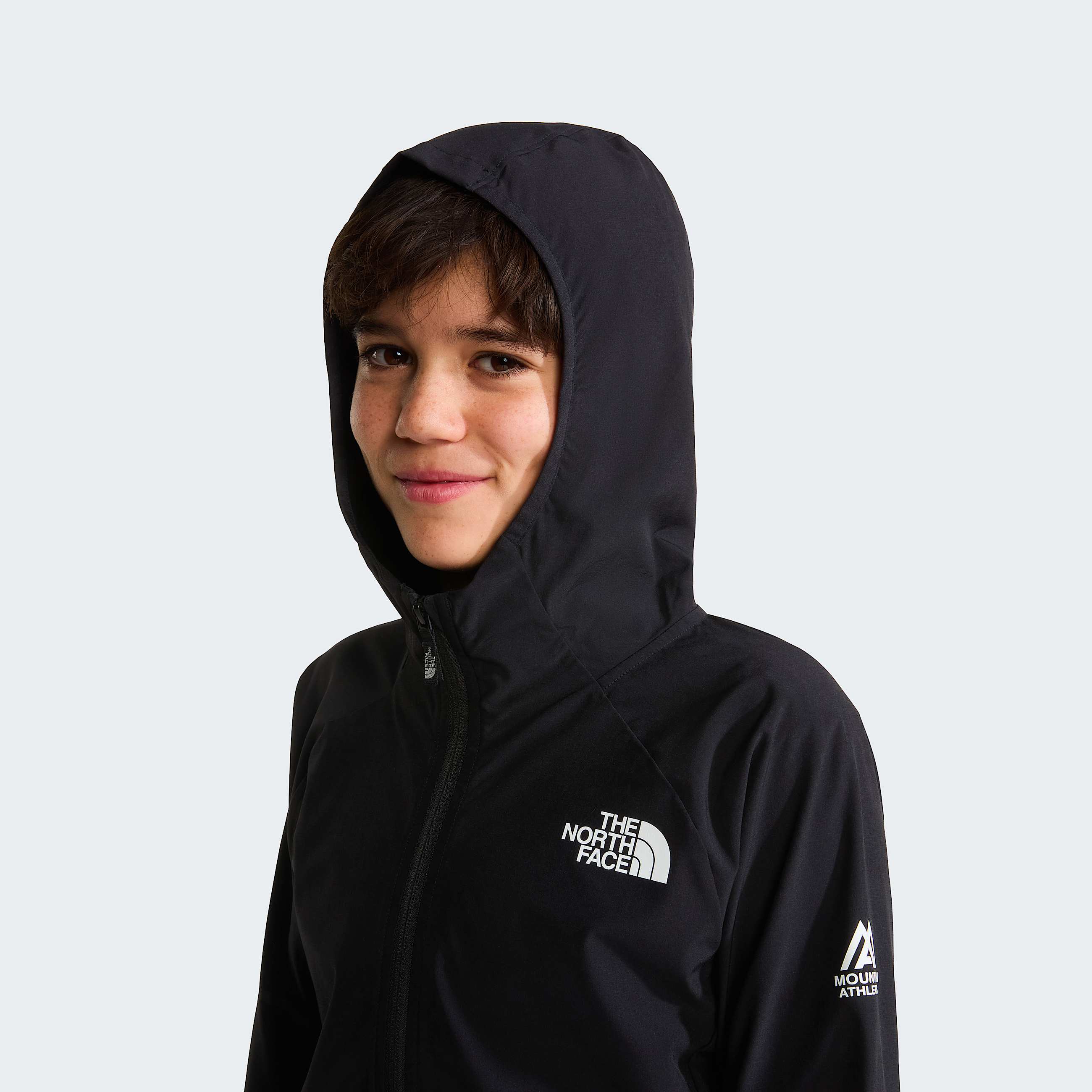 Teens Mountain Athletics Woven Jacket TNF TNF Black ALT5