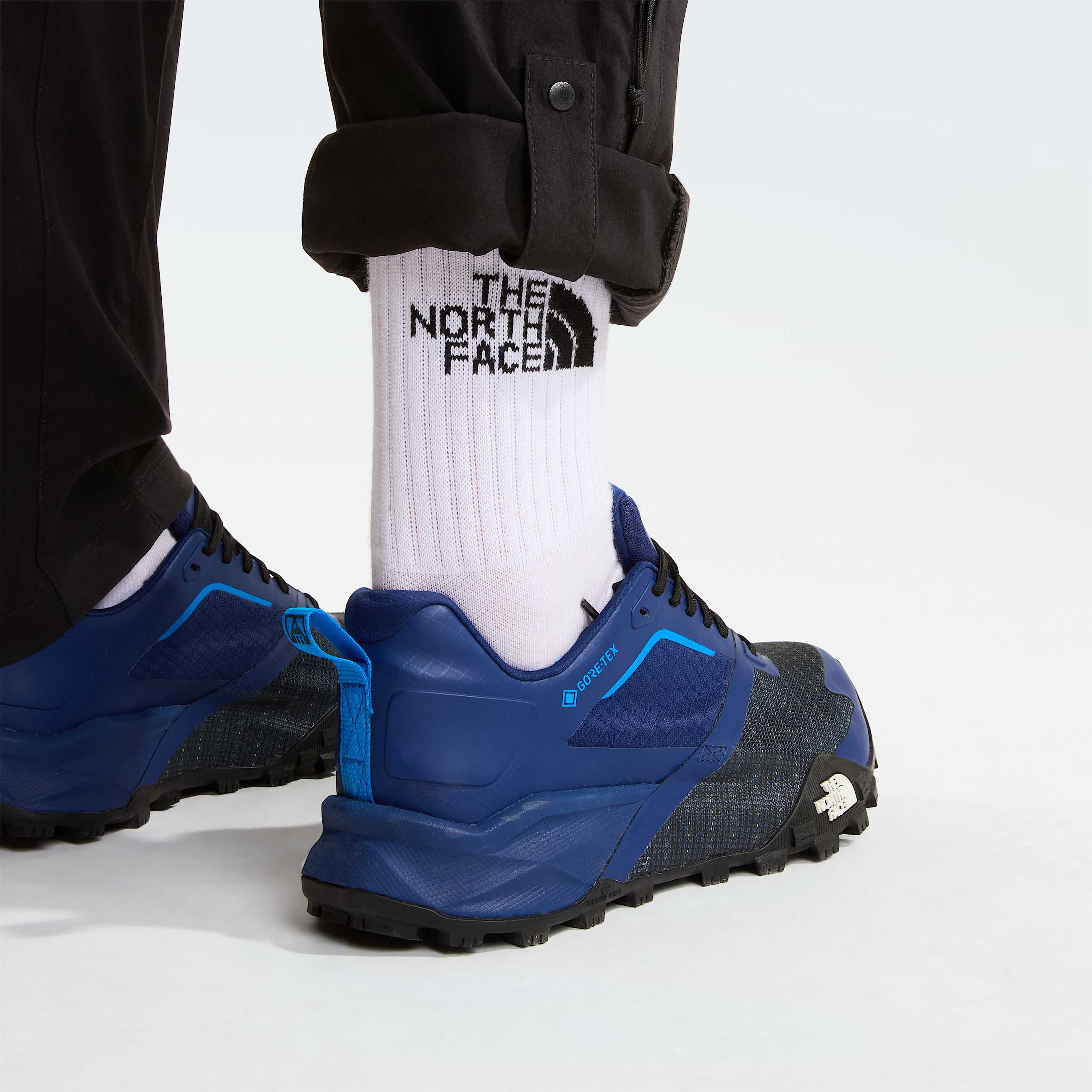 Mens Exploration Convertible Regular Tapered Trousers TNF TNF Black ALT7