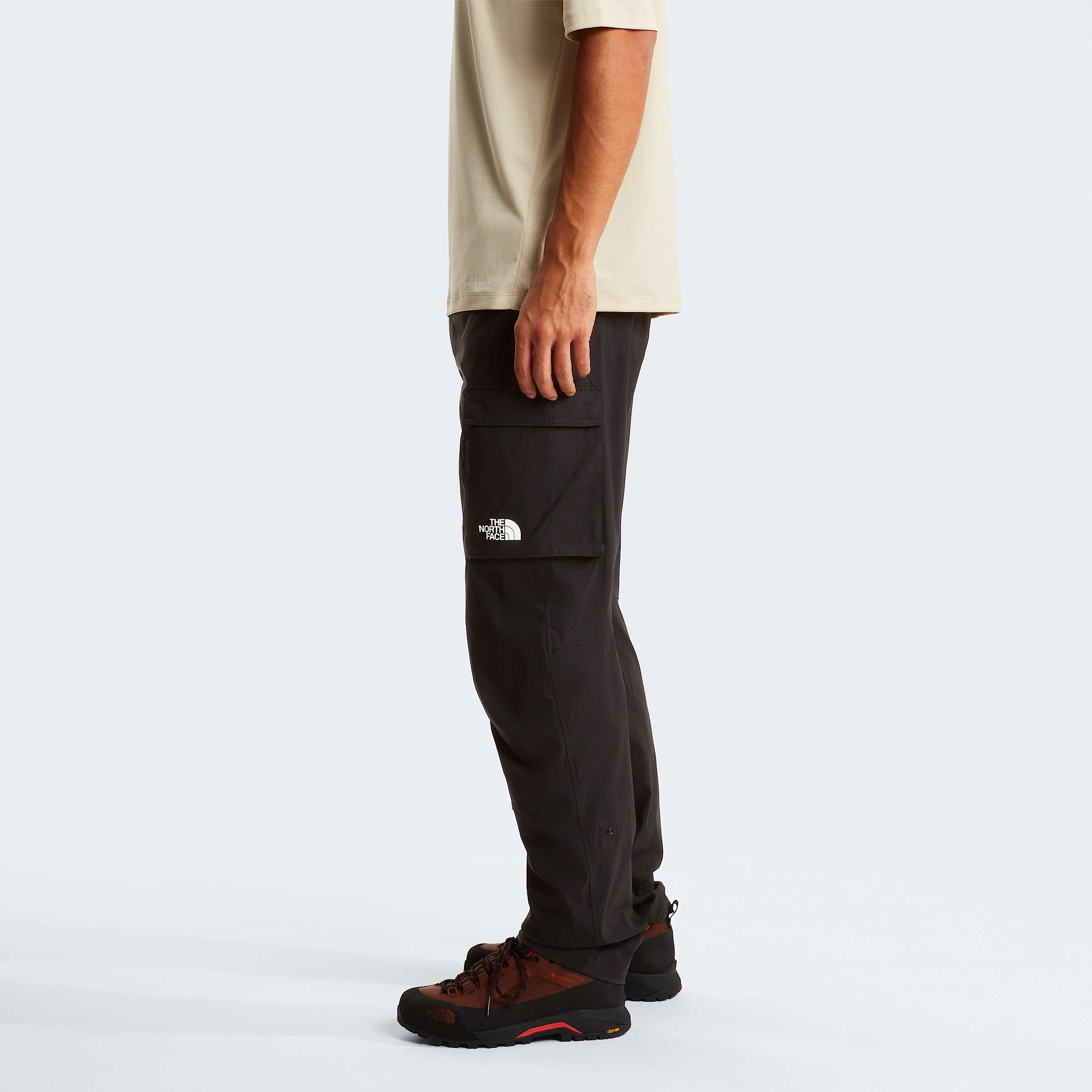 Mens Exploration Cargo Trousers TNF TNF Black ALT2