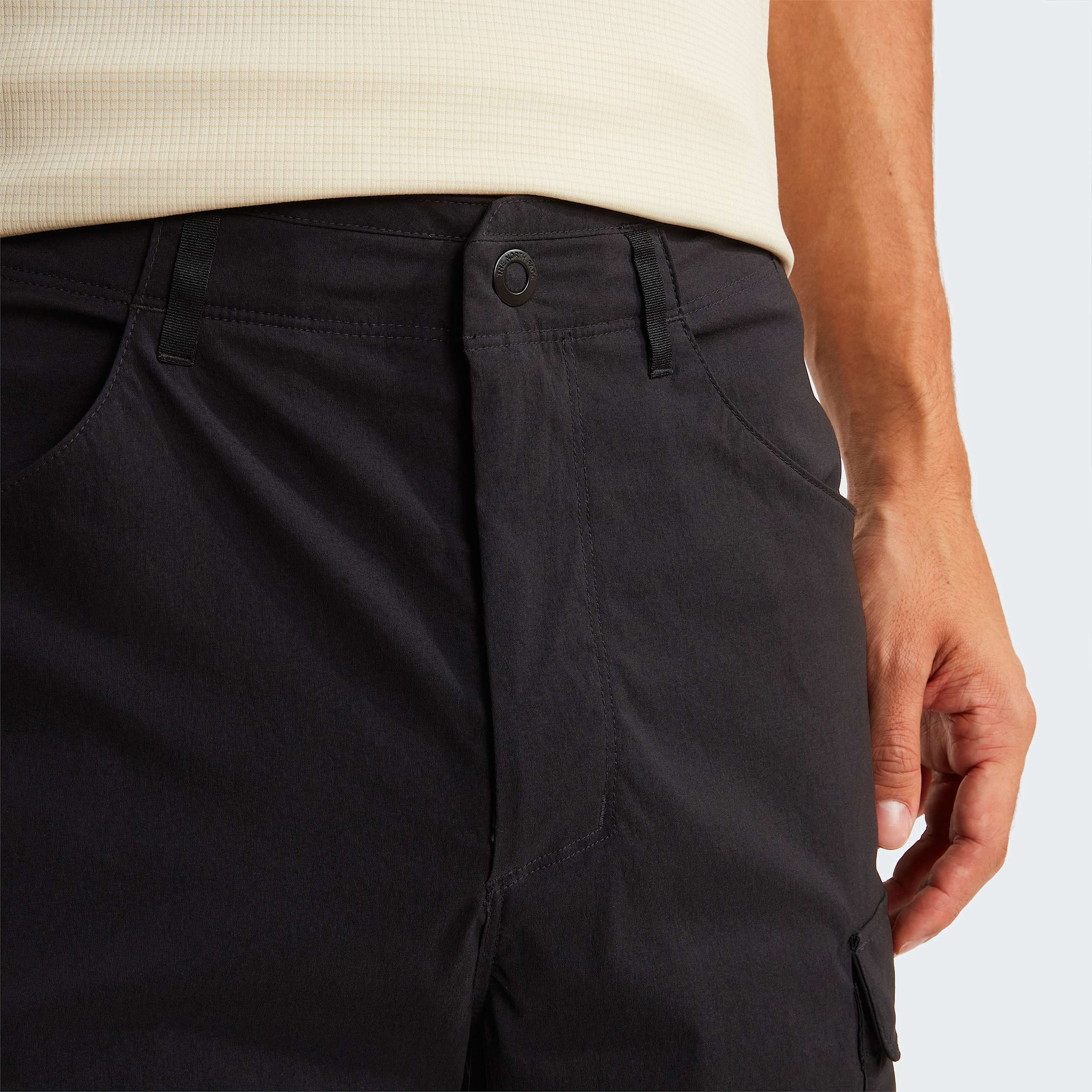 Mens Exploration Cargo Trousers TNF TNF Black ALT4
