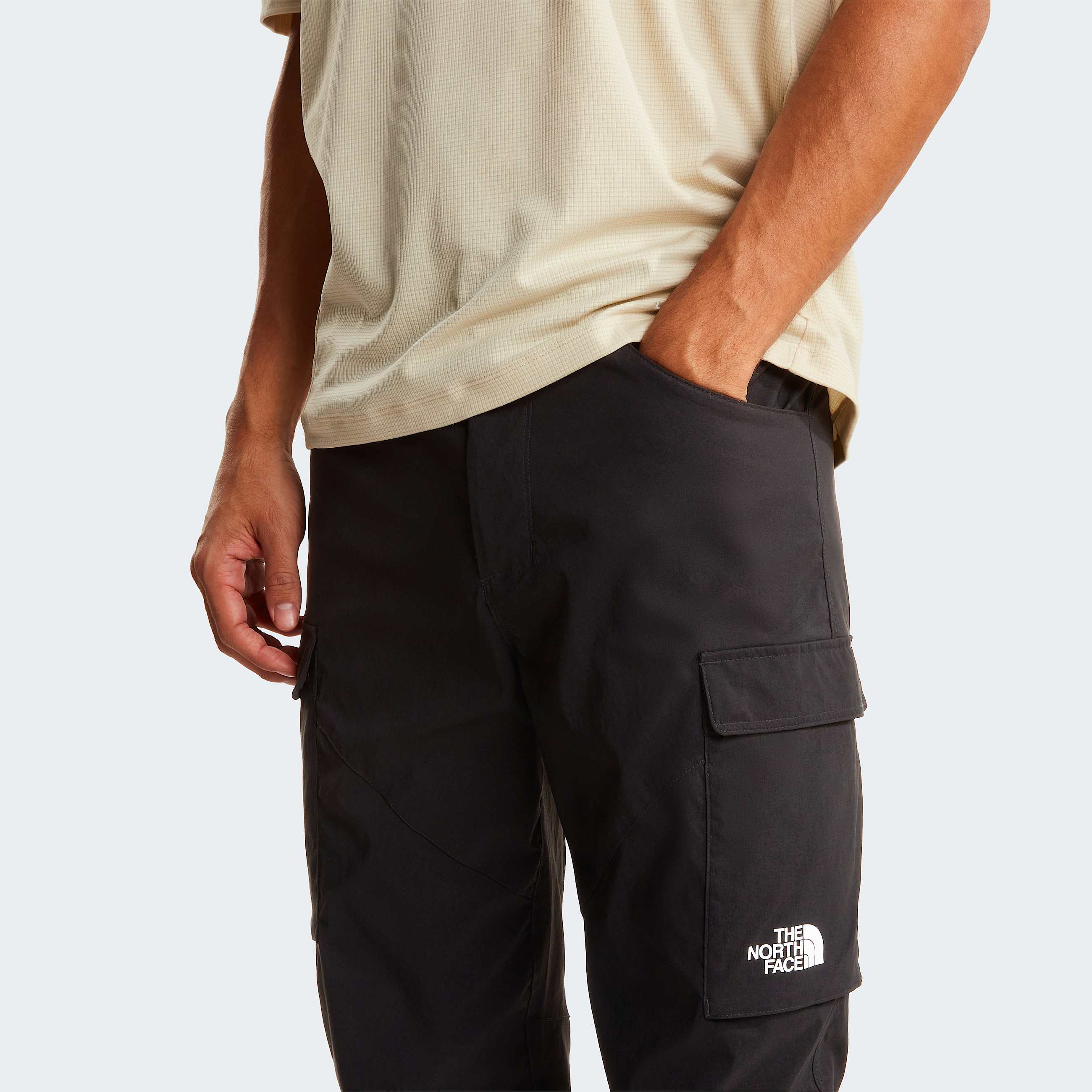 Mens Exploration Cargo Trousers TNF TNF Black ALT5