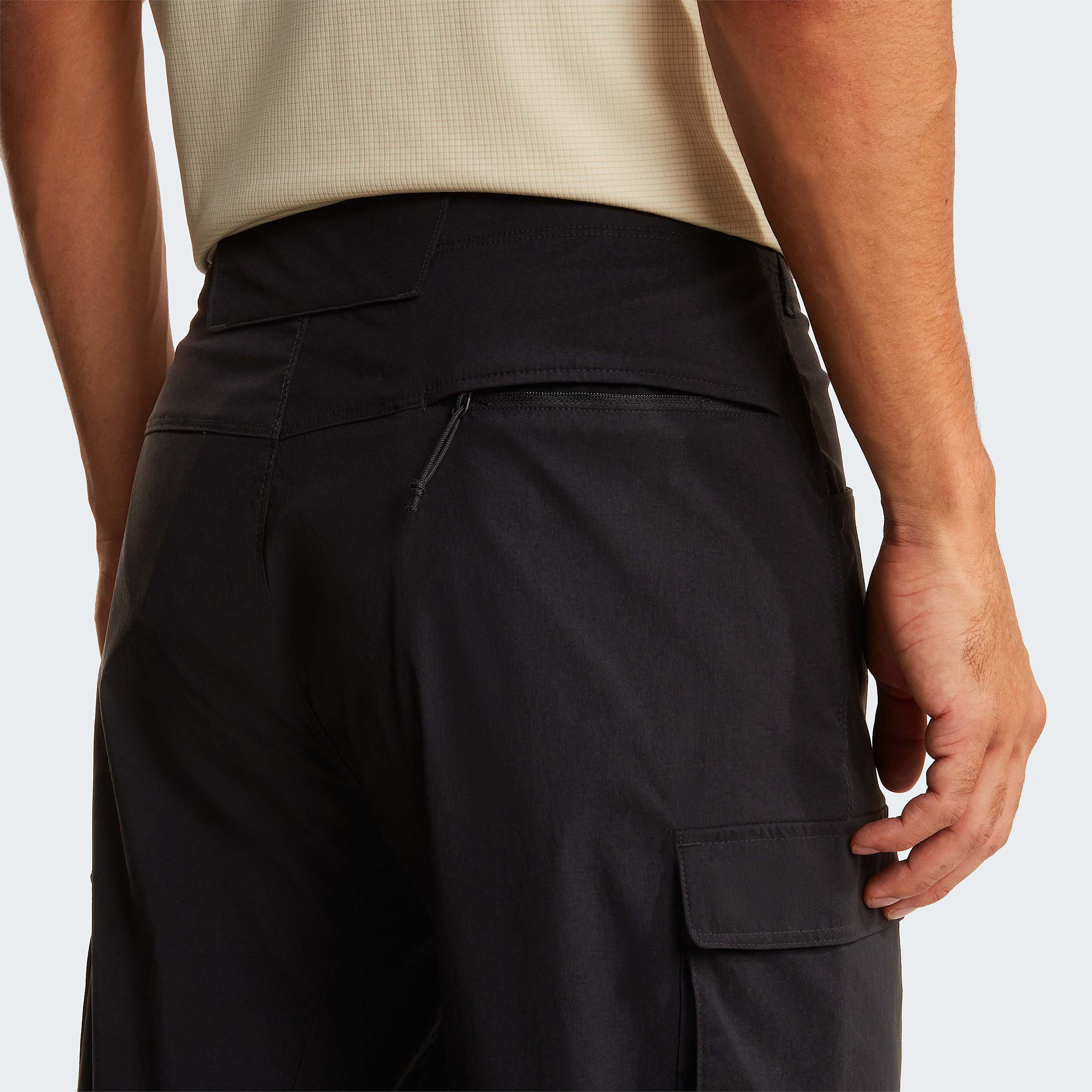 Mens Exploration Cargo Trousers TNF TNF Black ALT6