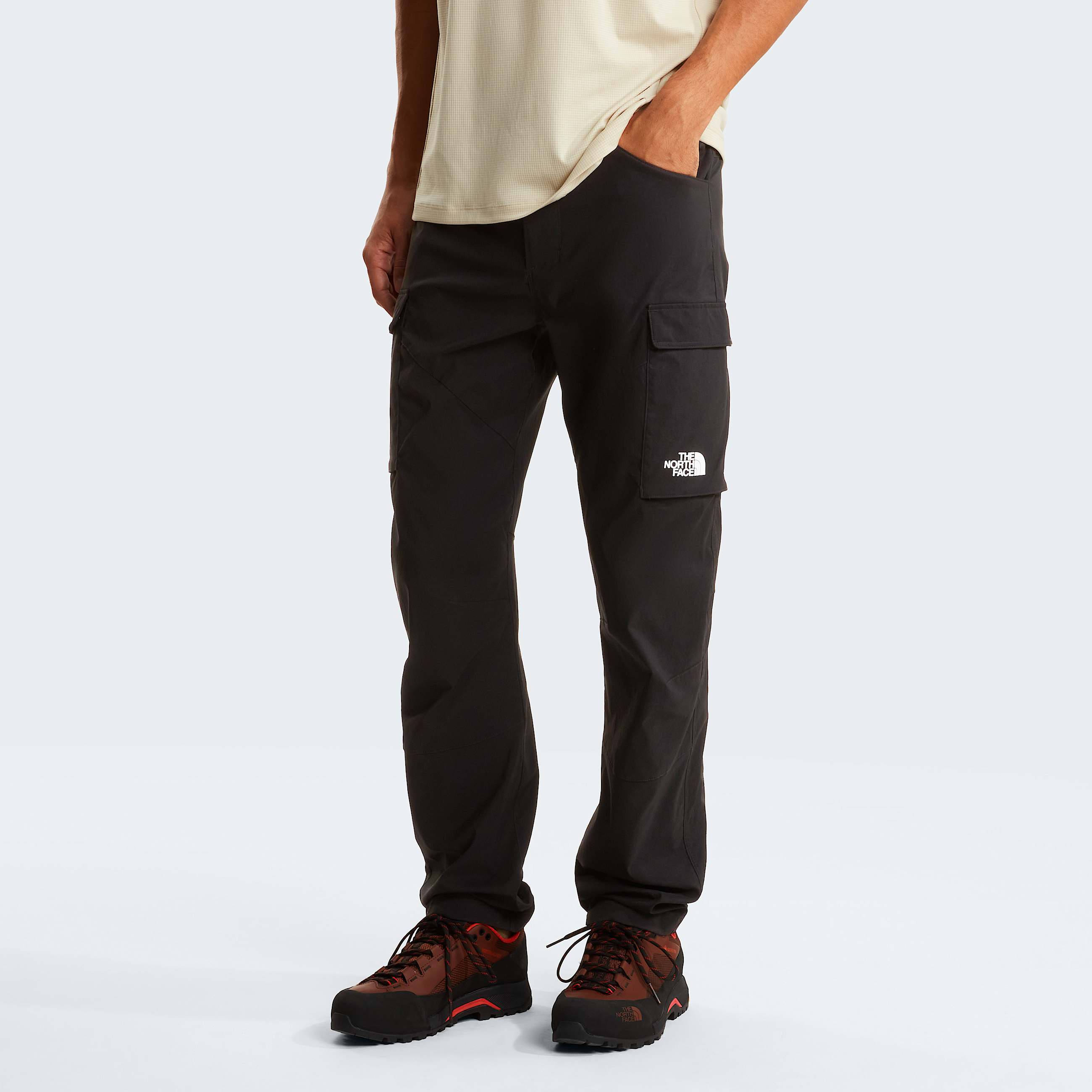 Mens Exploration Cargo Trousers TNF TNF Black HERO