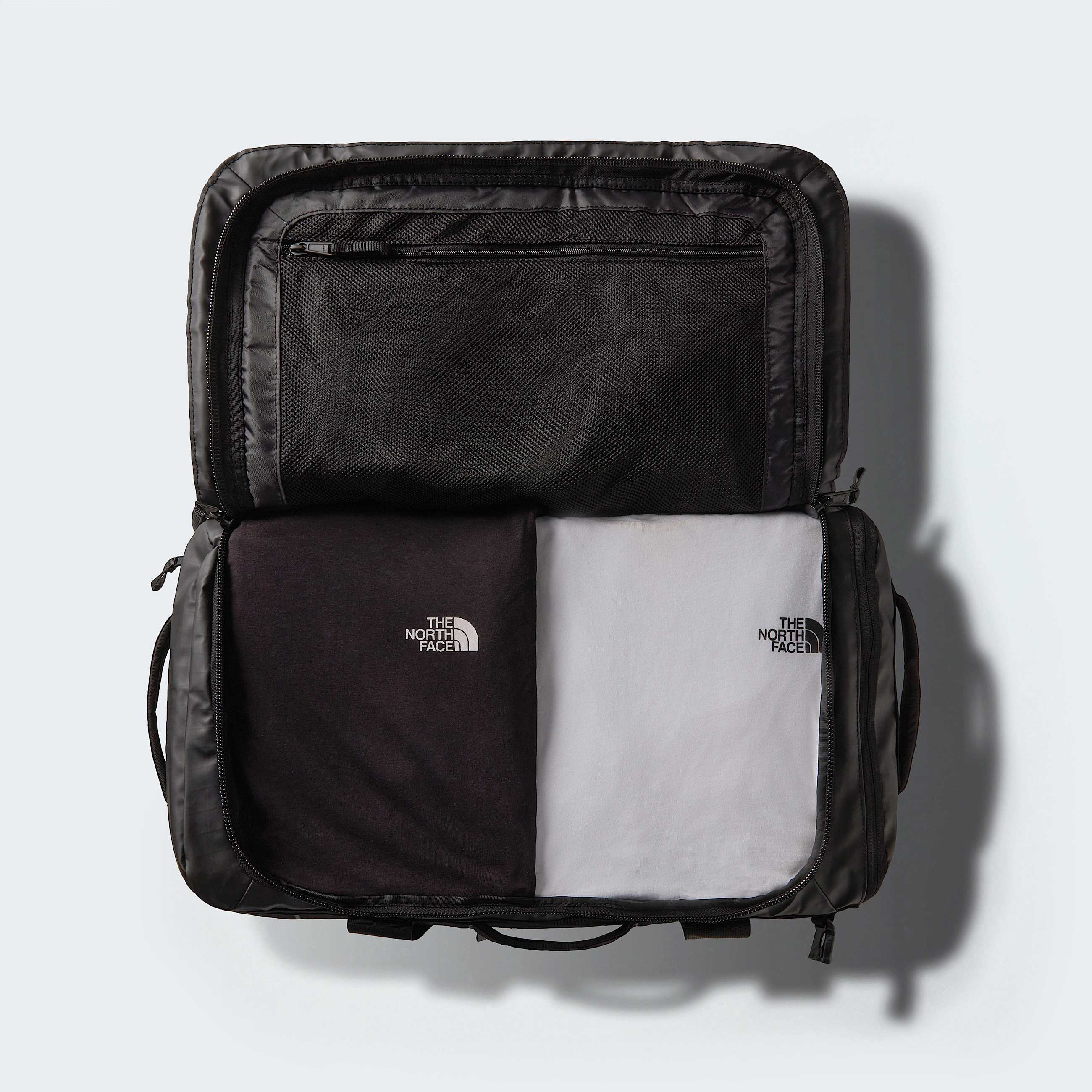 Base Camp Voyager 42LiterDuffelTasche  TNF TNF BlackAsphalt Grey ALT2