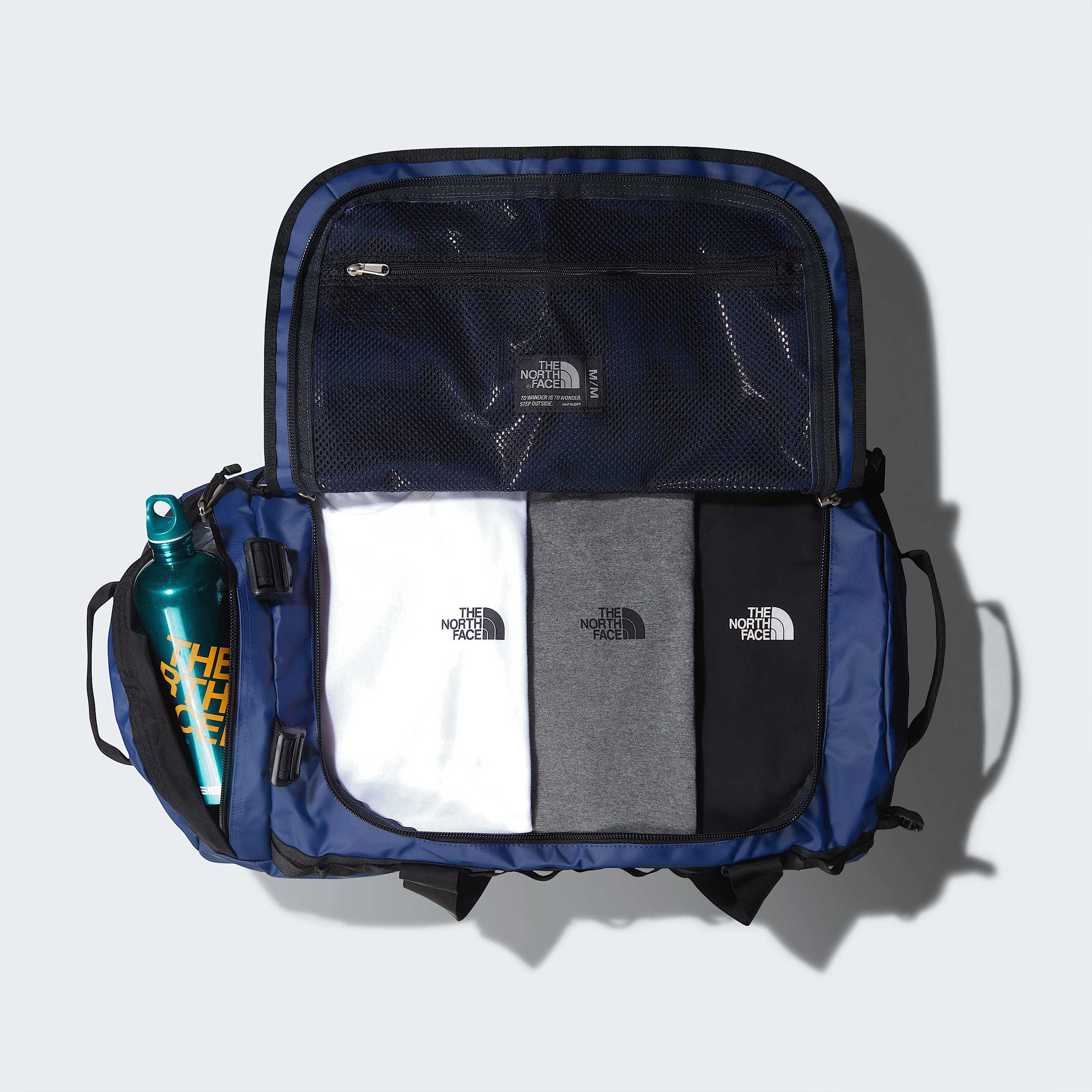 Base Camp Duffel 71L  Medium TNF Summit NavyTNF BlackNPF ALT2