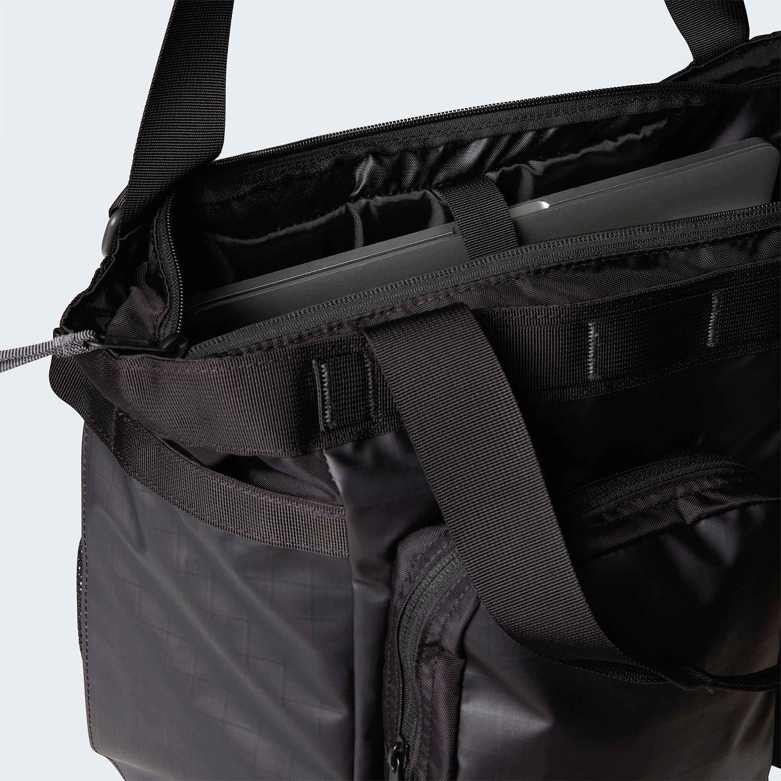Base Camp Voyager Tote Bag TNF TNF BlackAsphalt Grey ALT5