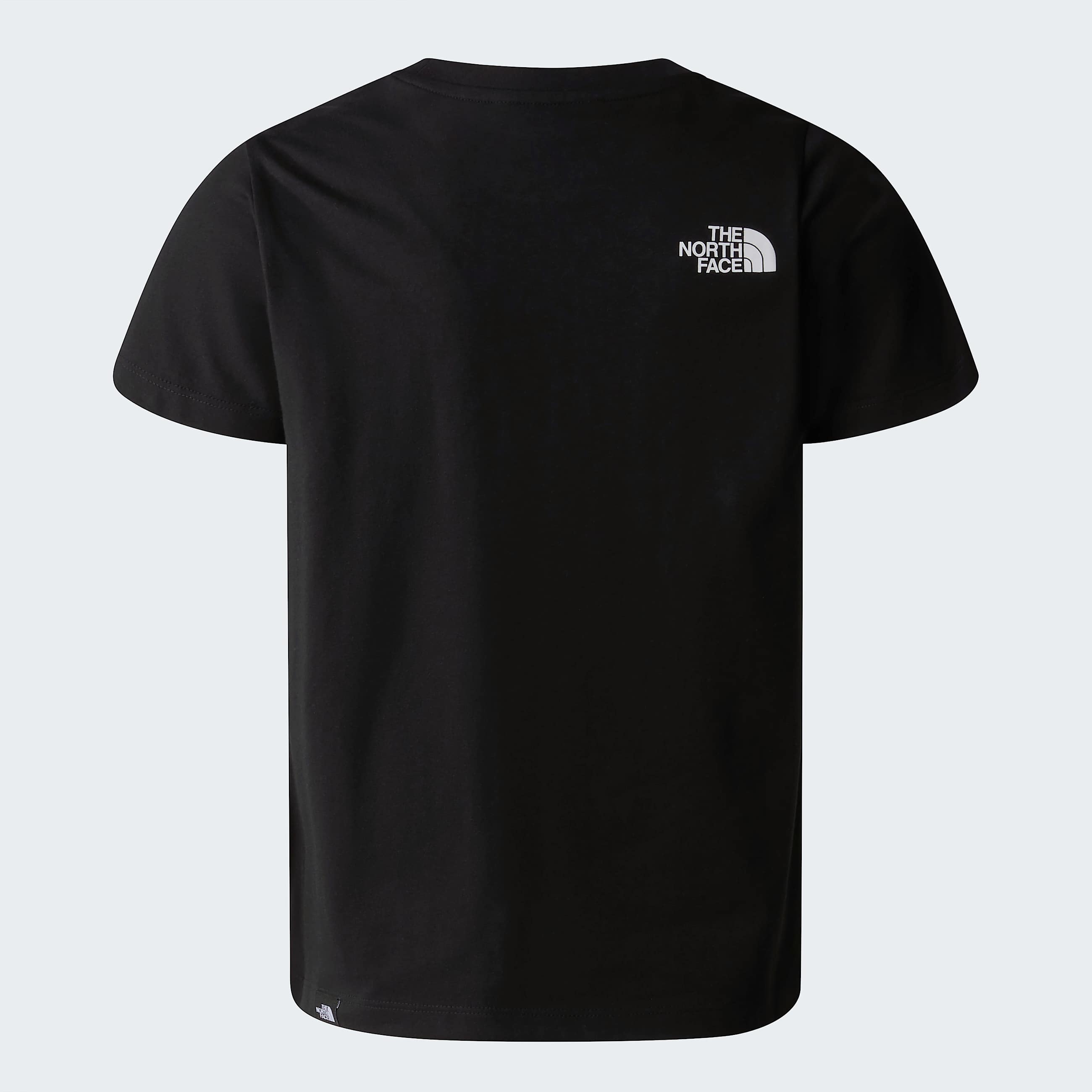 Teens Simple Dome TShirt TNF TNF Black ALT21