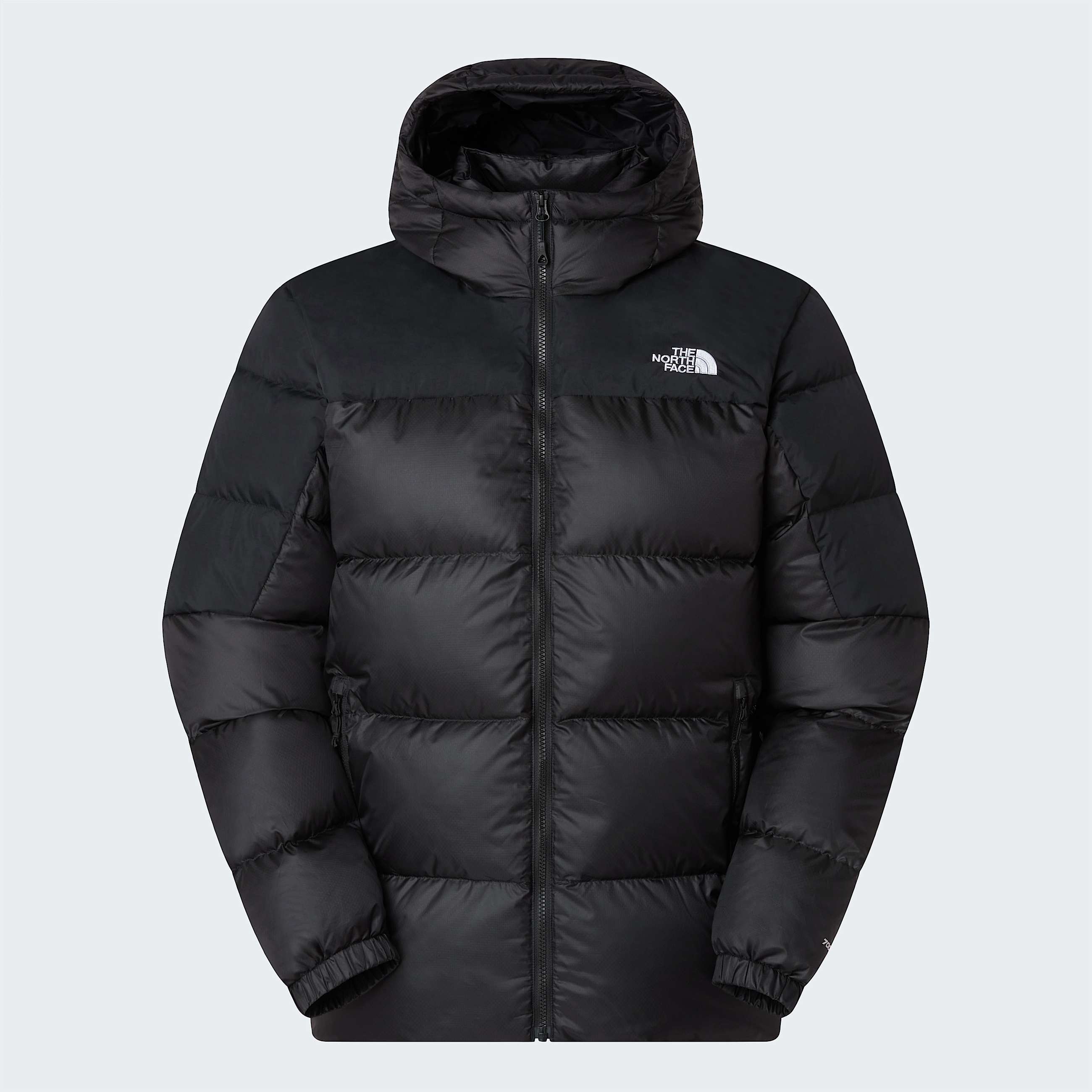 Mens Diablo Down 20 Hooded Jacket TNF TNF Black HeatherTNF BlackRecycled Down ALT20