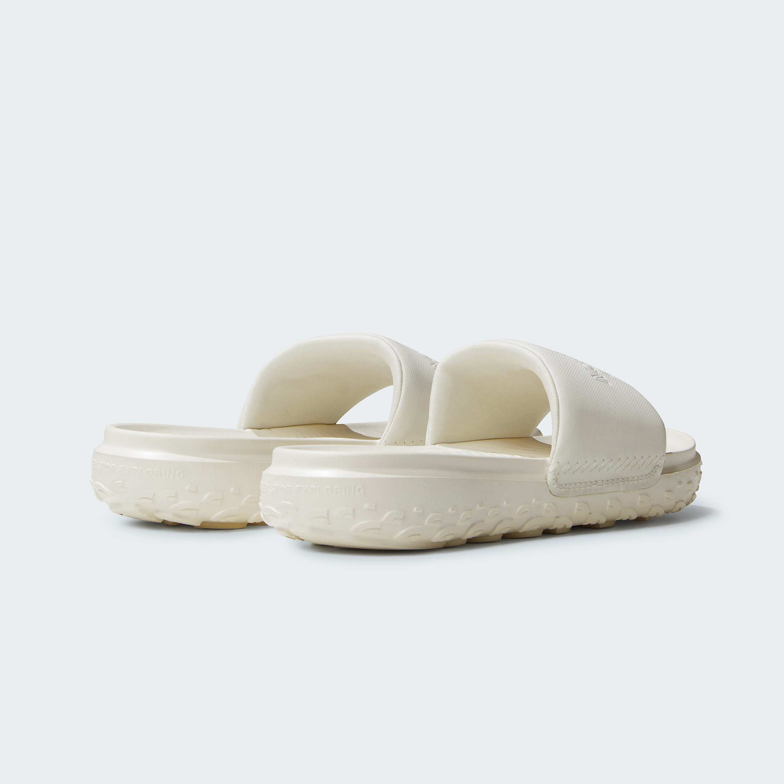 Never Stop Cush Schlappen fr Damen TNF White DuneWhite Dune ALT7