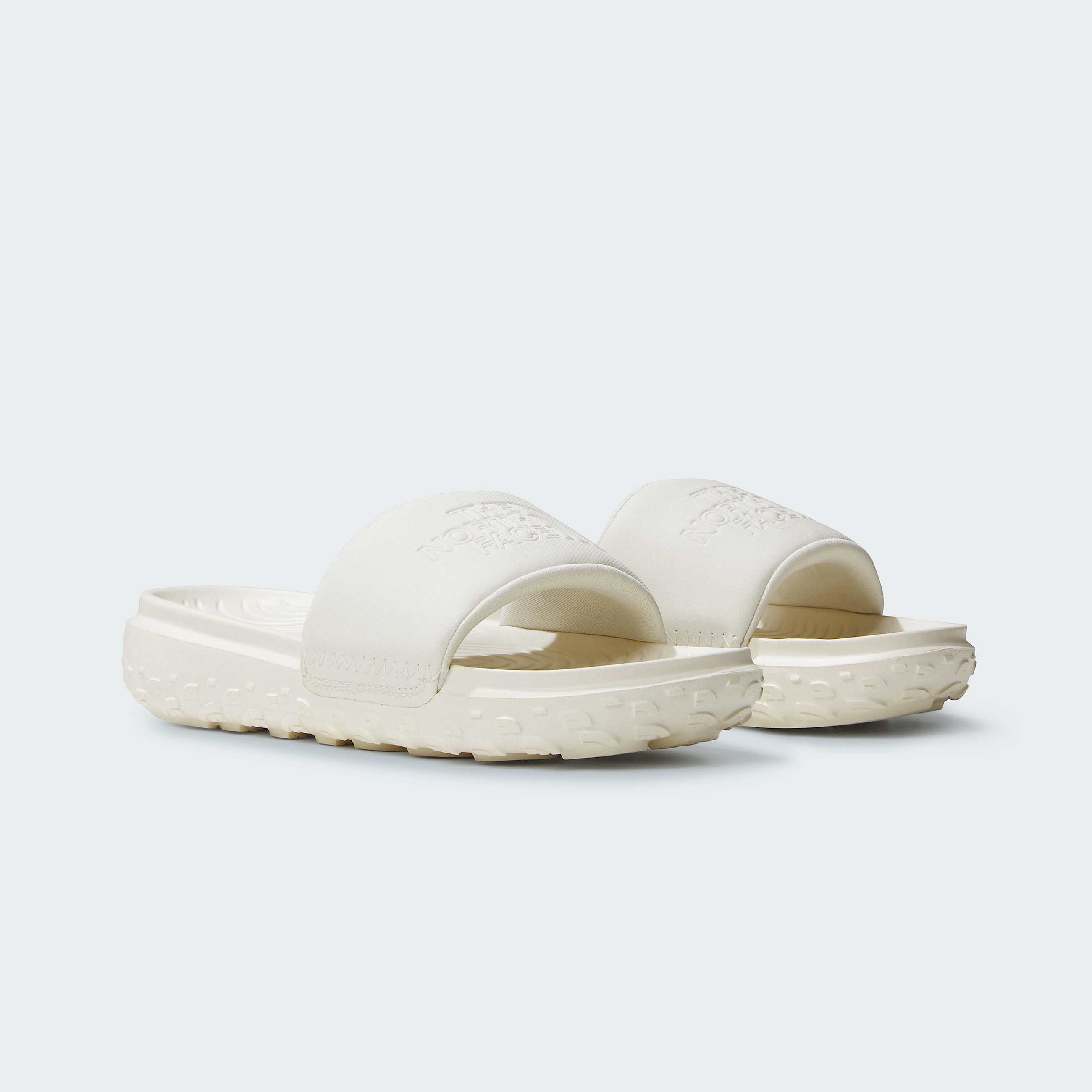 Never Stop Cush Schlappen fr Damen TNF White DuneWhite Dune ALT9