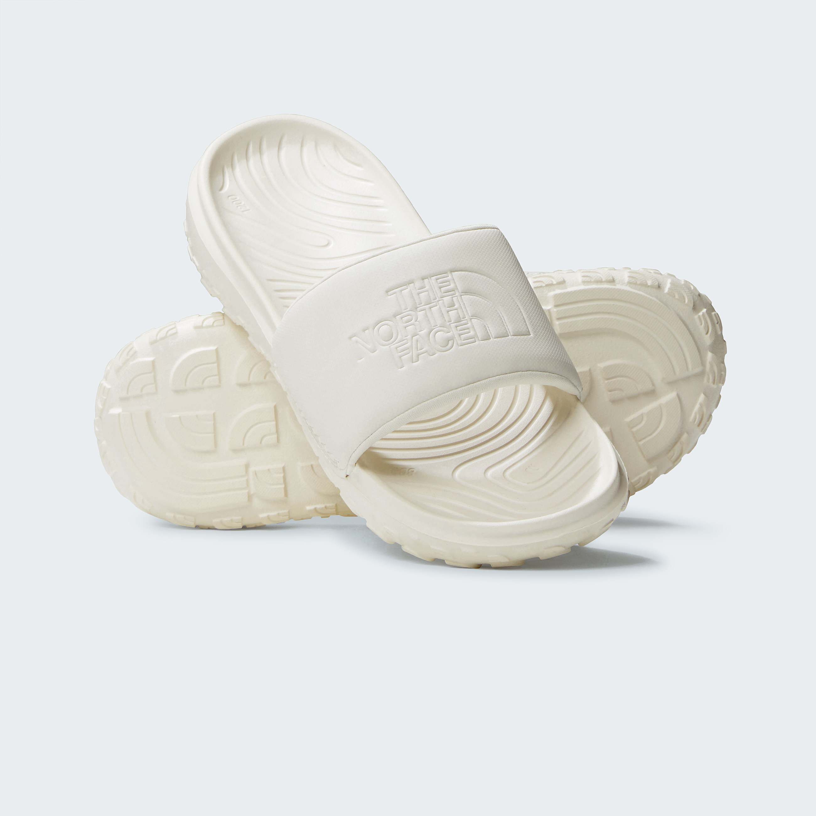Never Stop Cush Schlappen fr Damen TNF White DuneWhite Dune HERO