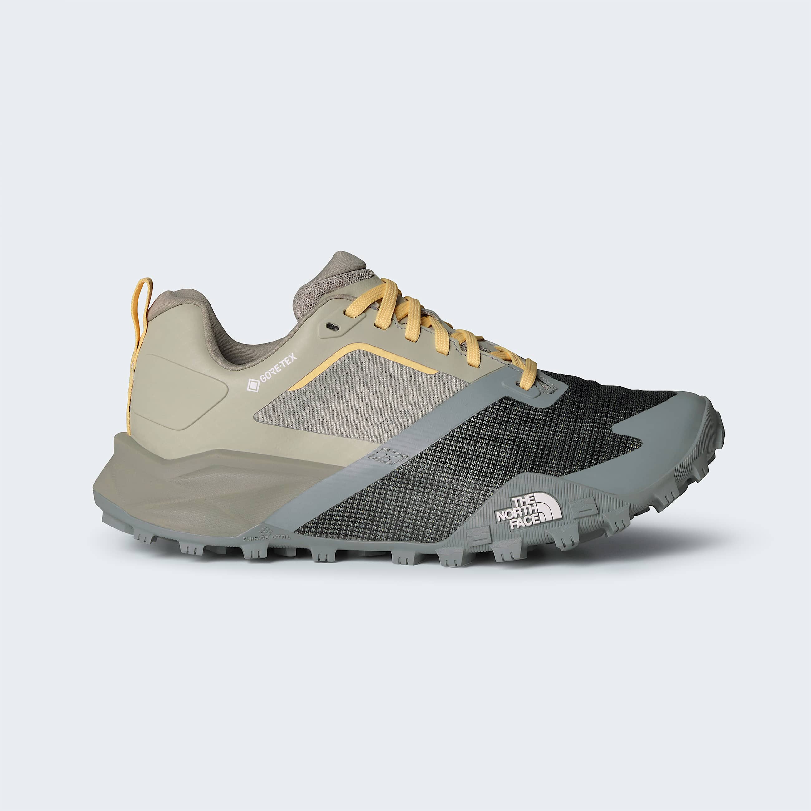 Womens Offtrail TR GORETEX Trail Running Shoes TNF SoapstoneConcrete HERO