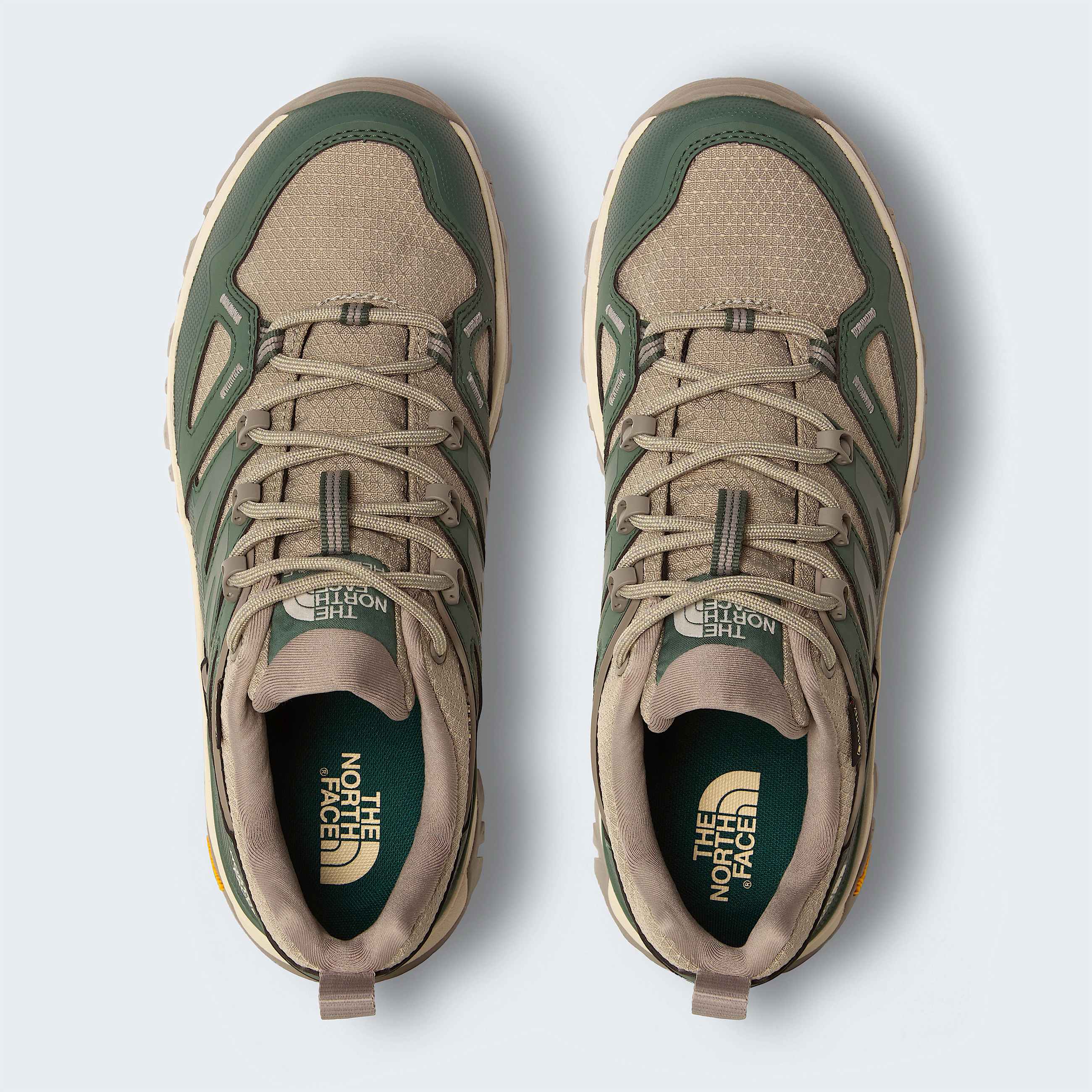 Womens Hedgehog GORETEX Hiking Shoes TNF Duck GreenClay Green ALT1