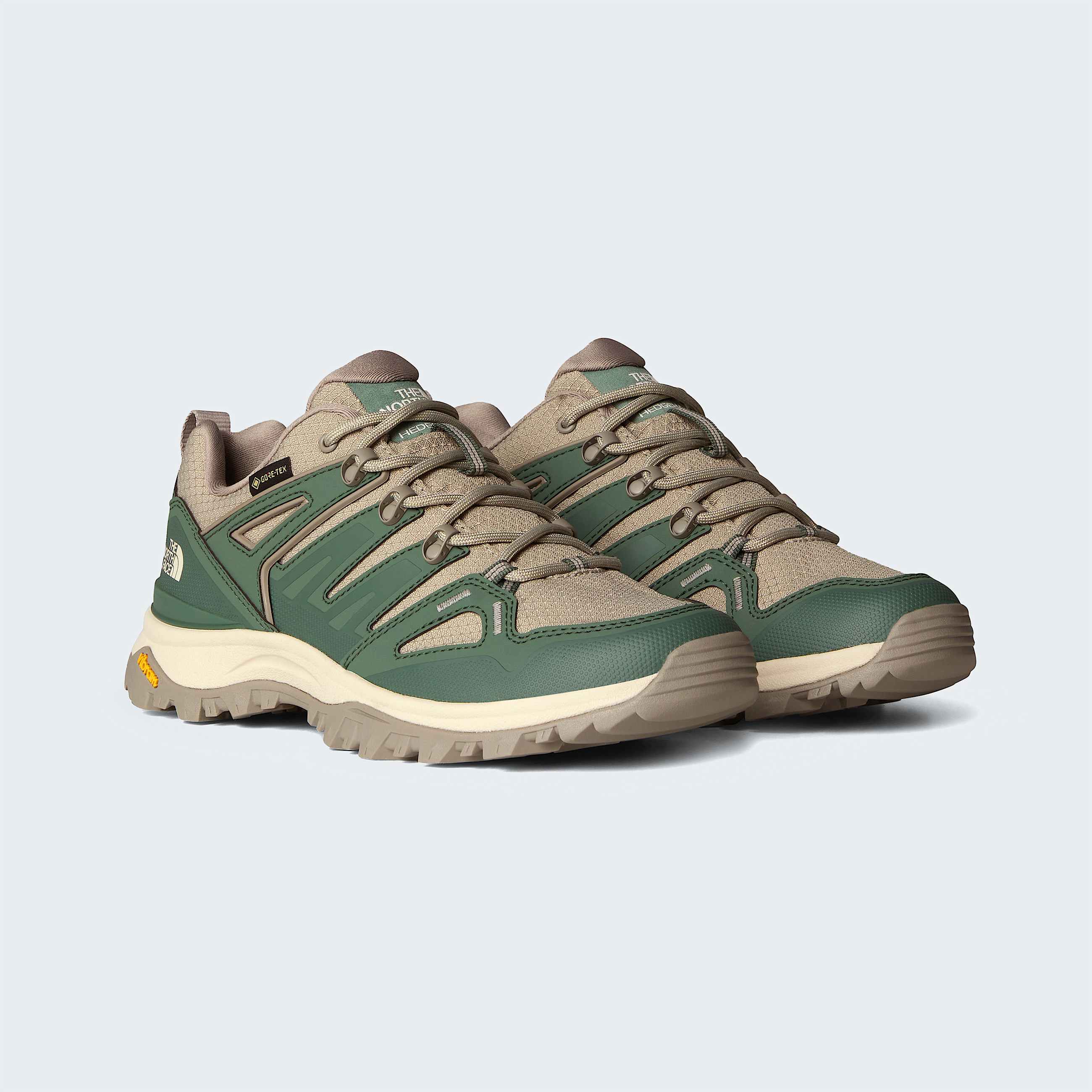 Womens Hedgehog GORETEX Hiking Shoes TNF Duck GreenClay Green ALT8