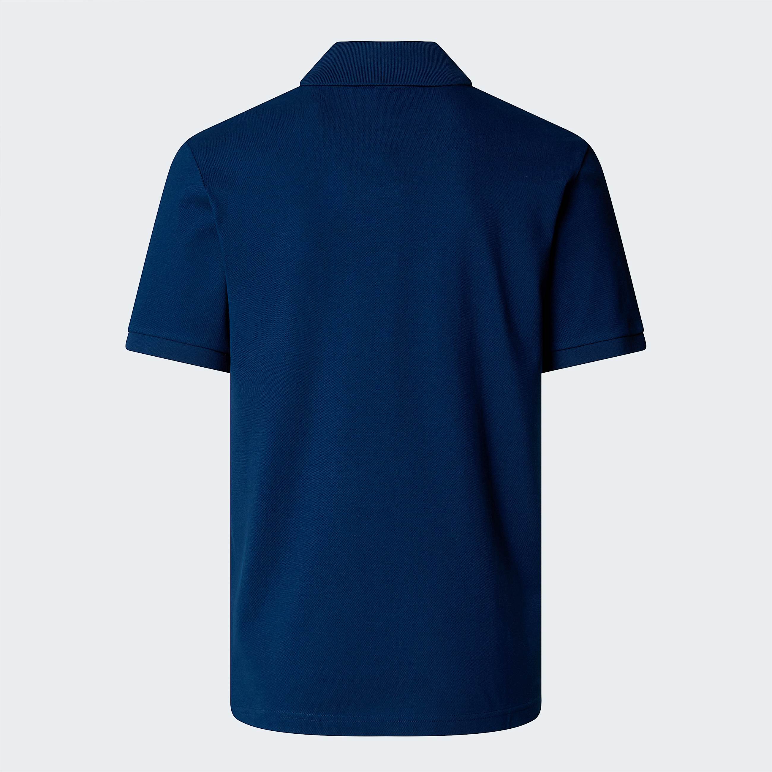 Polo recto Essential para hombre TNF Estate Blue ALT21