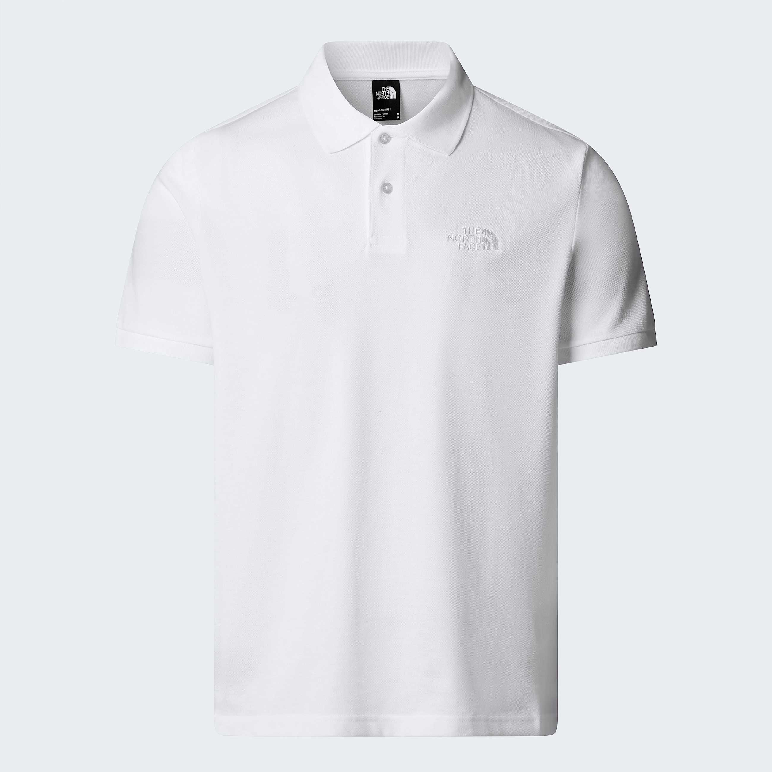 Polo recto Essential para hombre TNF TNF White ALT20