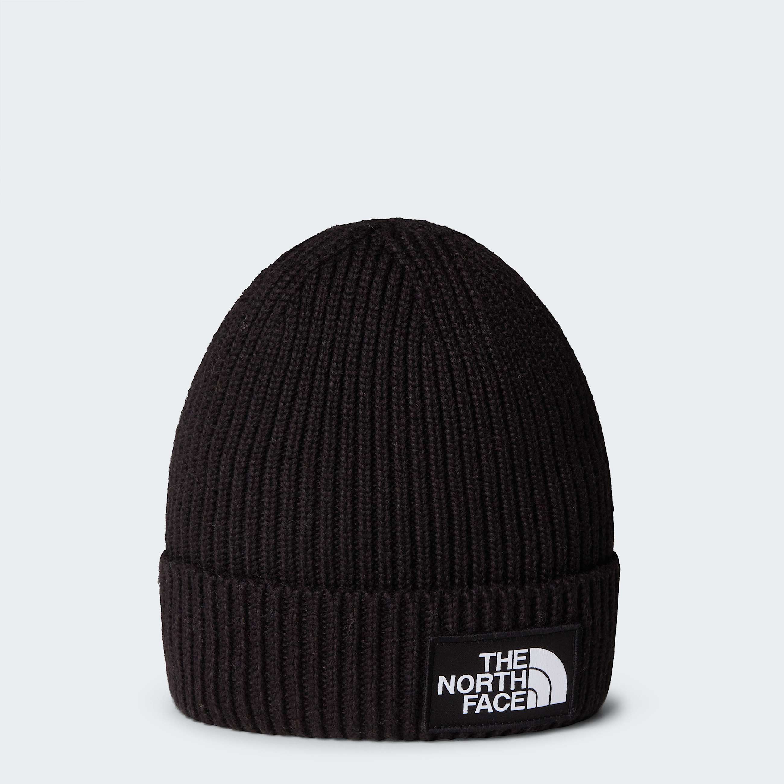 Kids TNF Logo Box Cuffed Beanie TNF TNF Black HERO