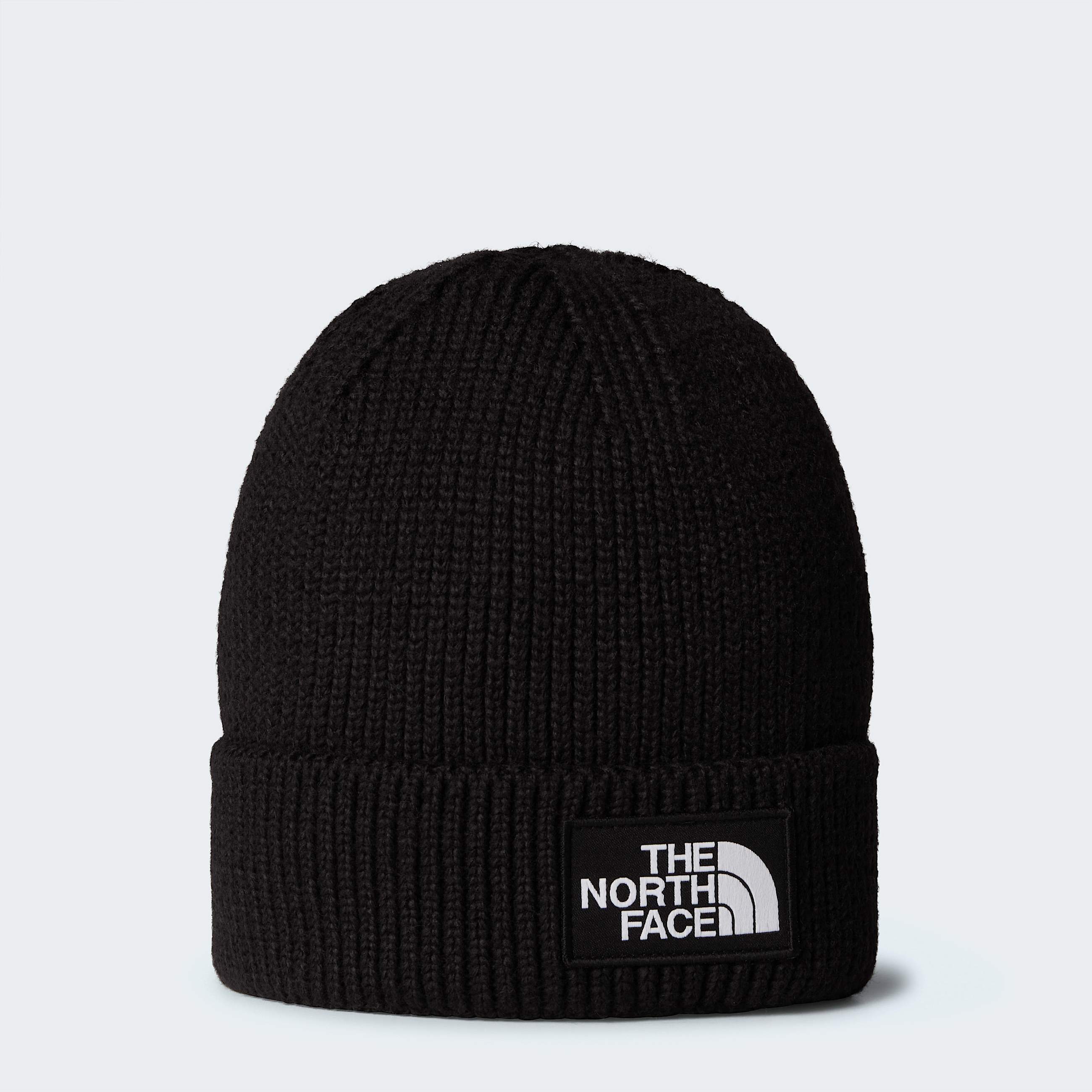 TNF Logo Box Cuffed Beanie TNF TNF Black HERO