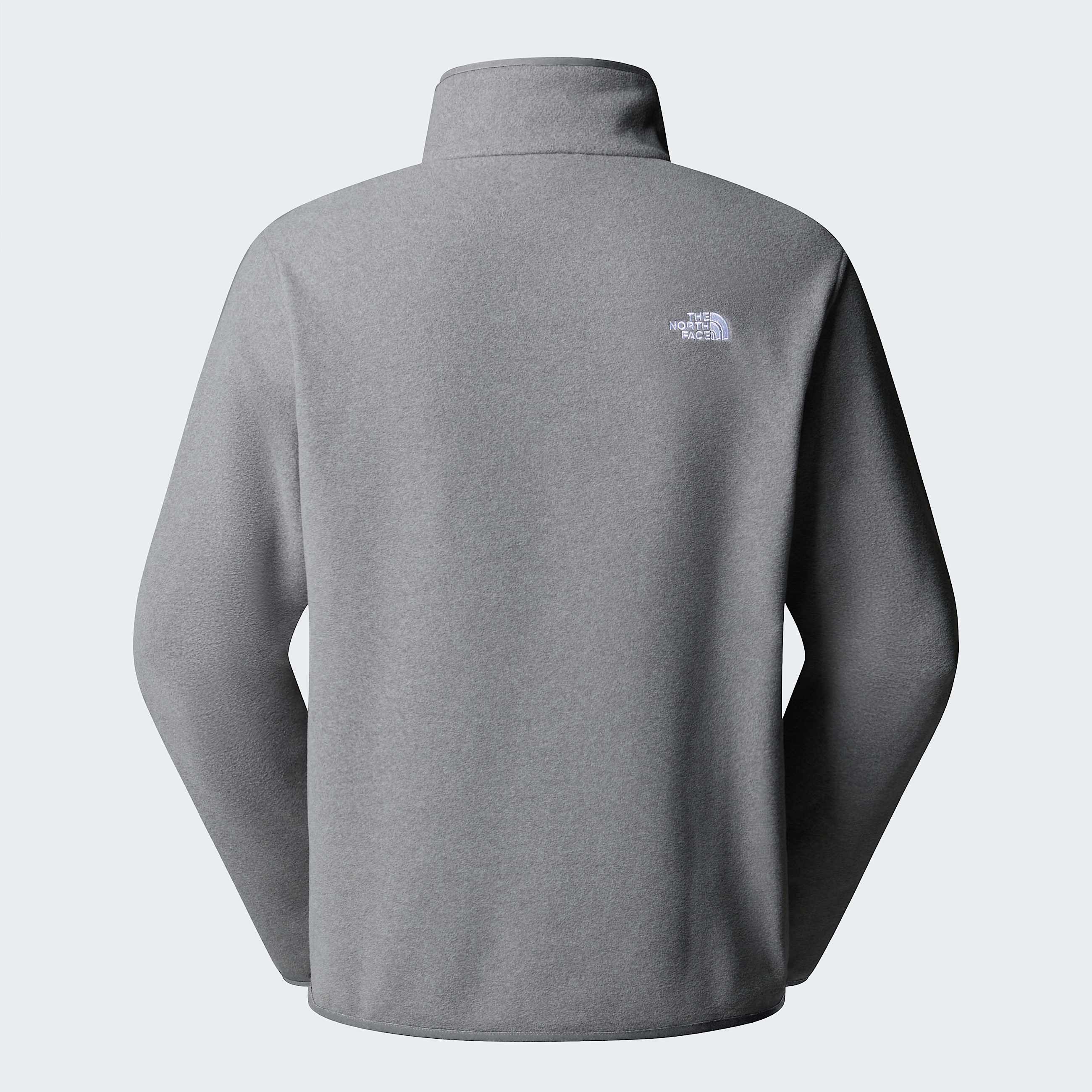 Pile Glacier con cerniera a 14 da uomo TNF TNF Mid Grey Heather ALT21